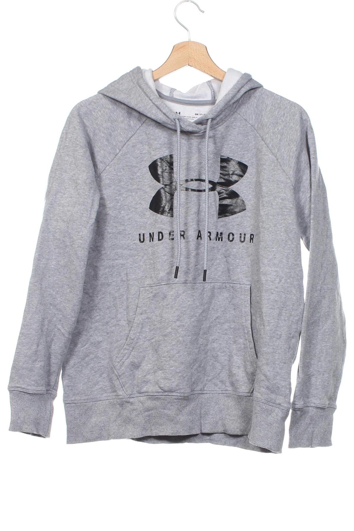 Damen Sweatshirt Under Armour, Größe S, Farbe Grau, Preis 28,39 €