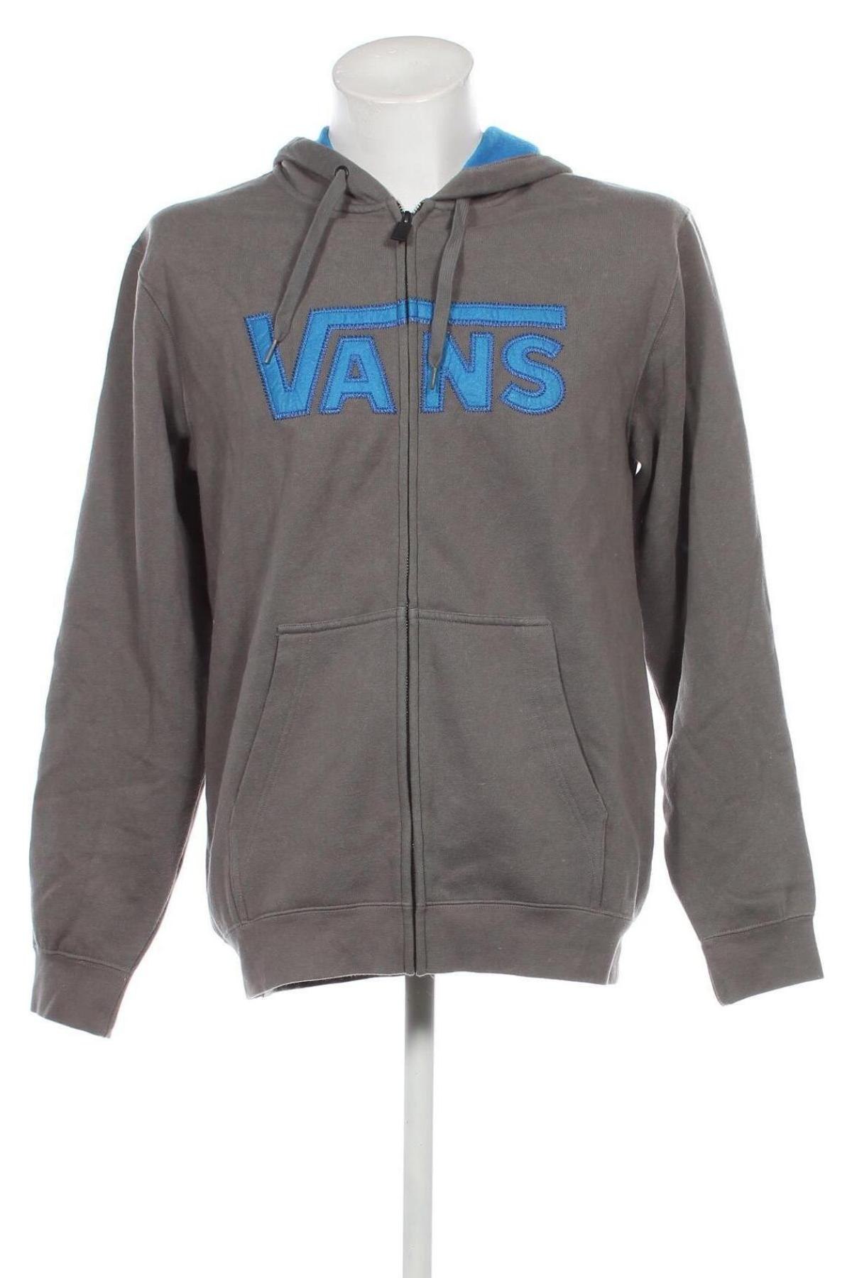 Herren Sweatshirt Vans, Größe M, Farbe Grau, Preis 33,40 €