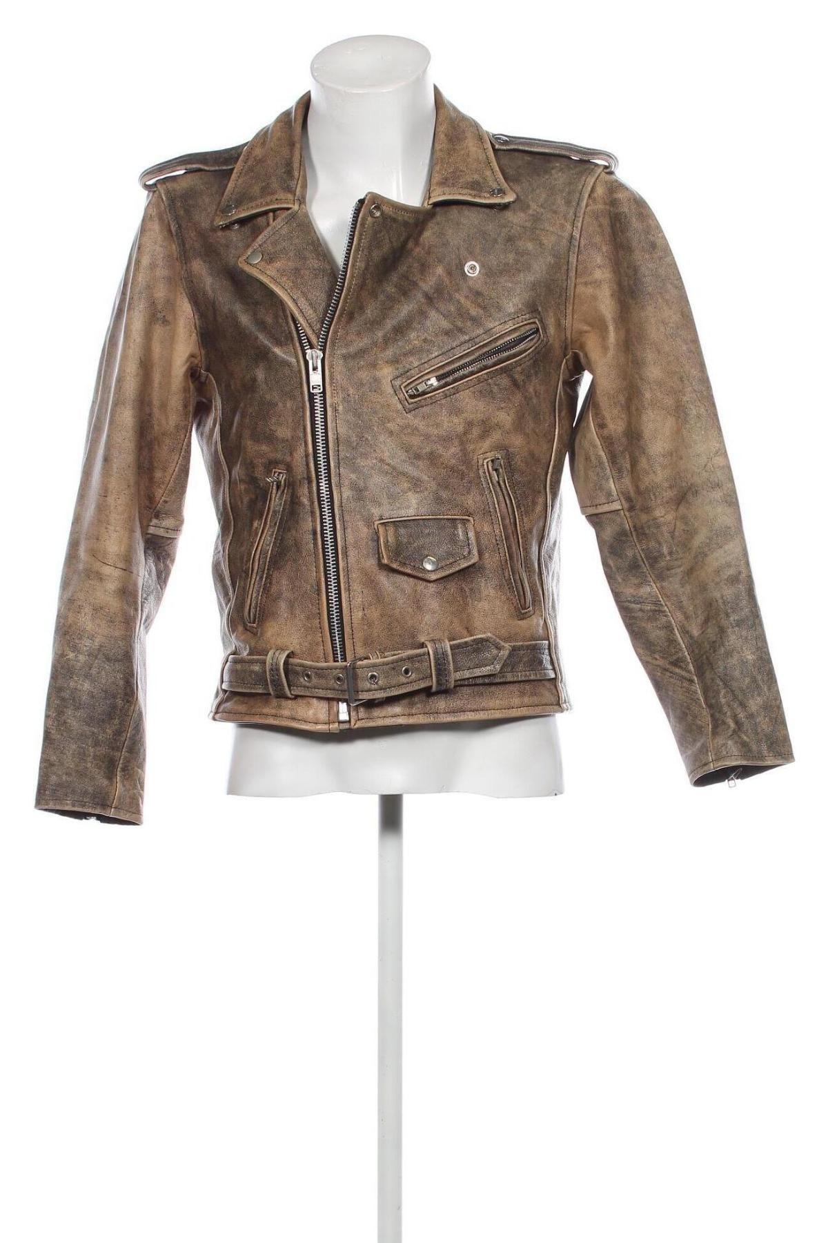 Pánská kožená bunda , Velikost M, Barva Béžová, Cena  1 706,00 Kč