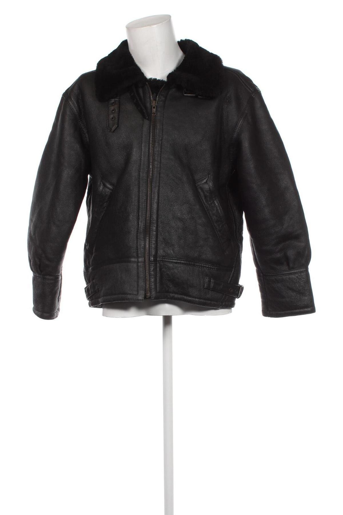 Herren Lederjacke Montgomery, Größe S, Farbe Schwarz, Preis € 157,27