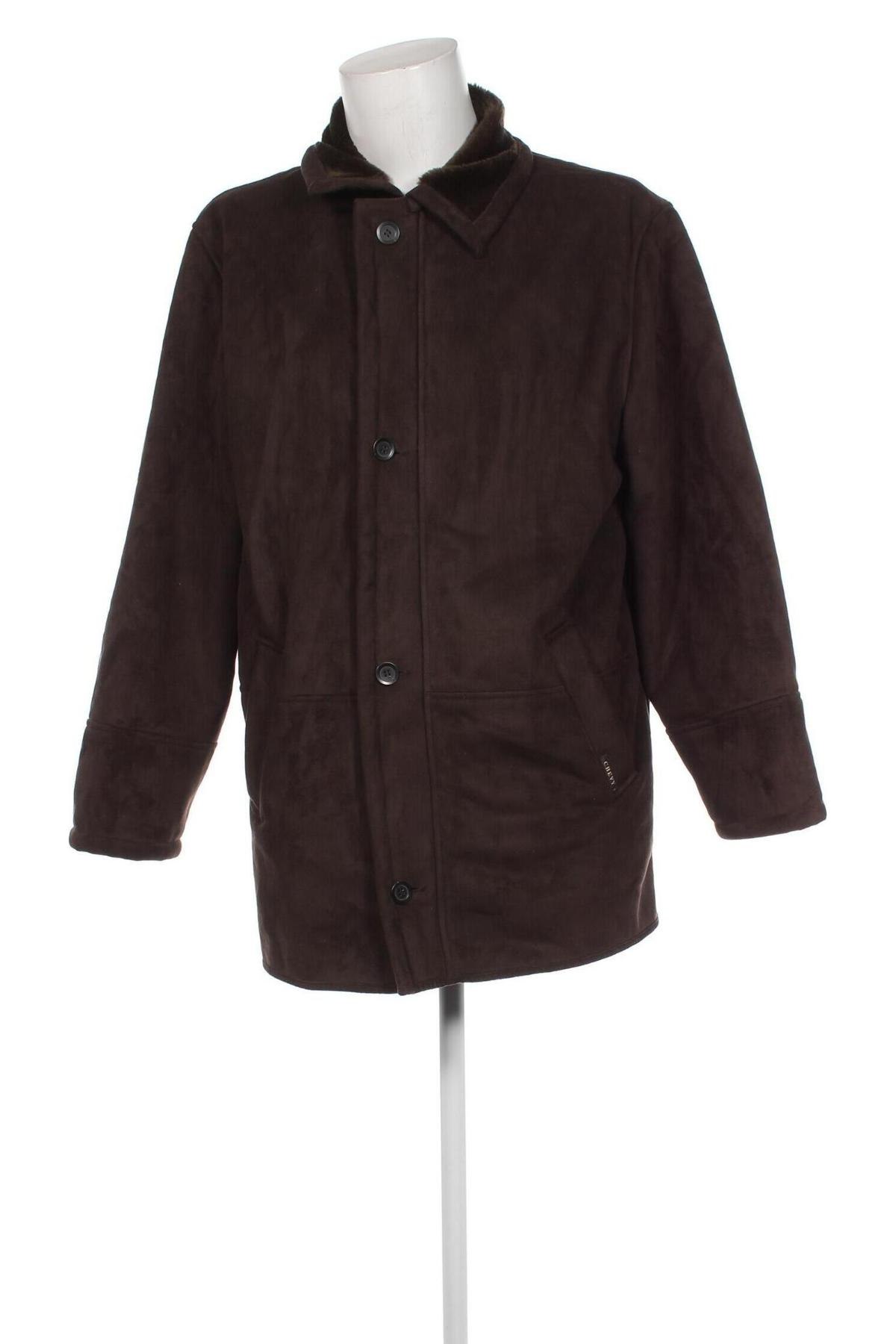 Мъжко палто, Размер L, Цвят Кафяв, Цена 63,13 лв.