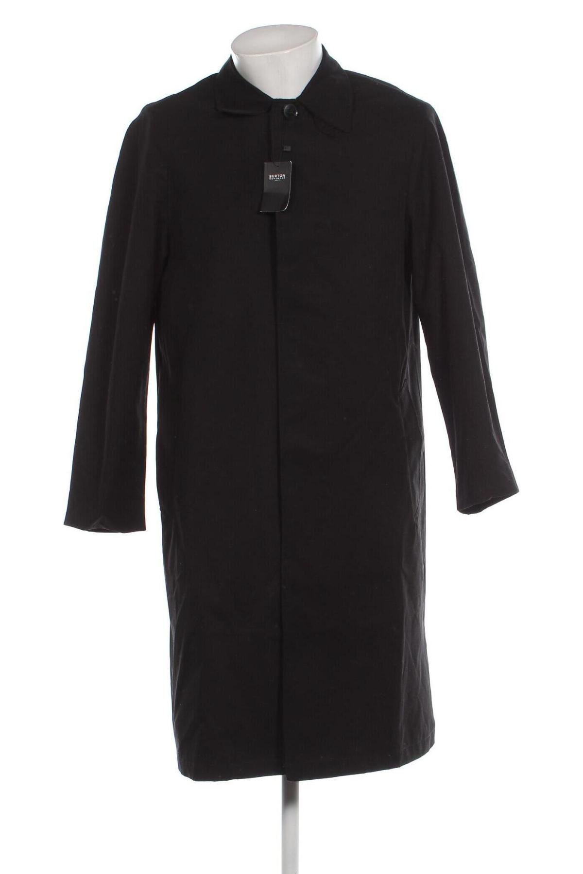 Ανδρικά παλτό Burton of London, Μέγεθος S, Χρώμα Μαύρο, Τιμή 22,27 €