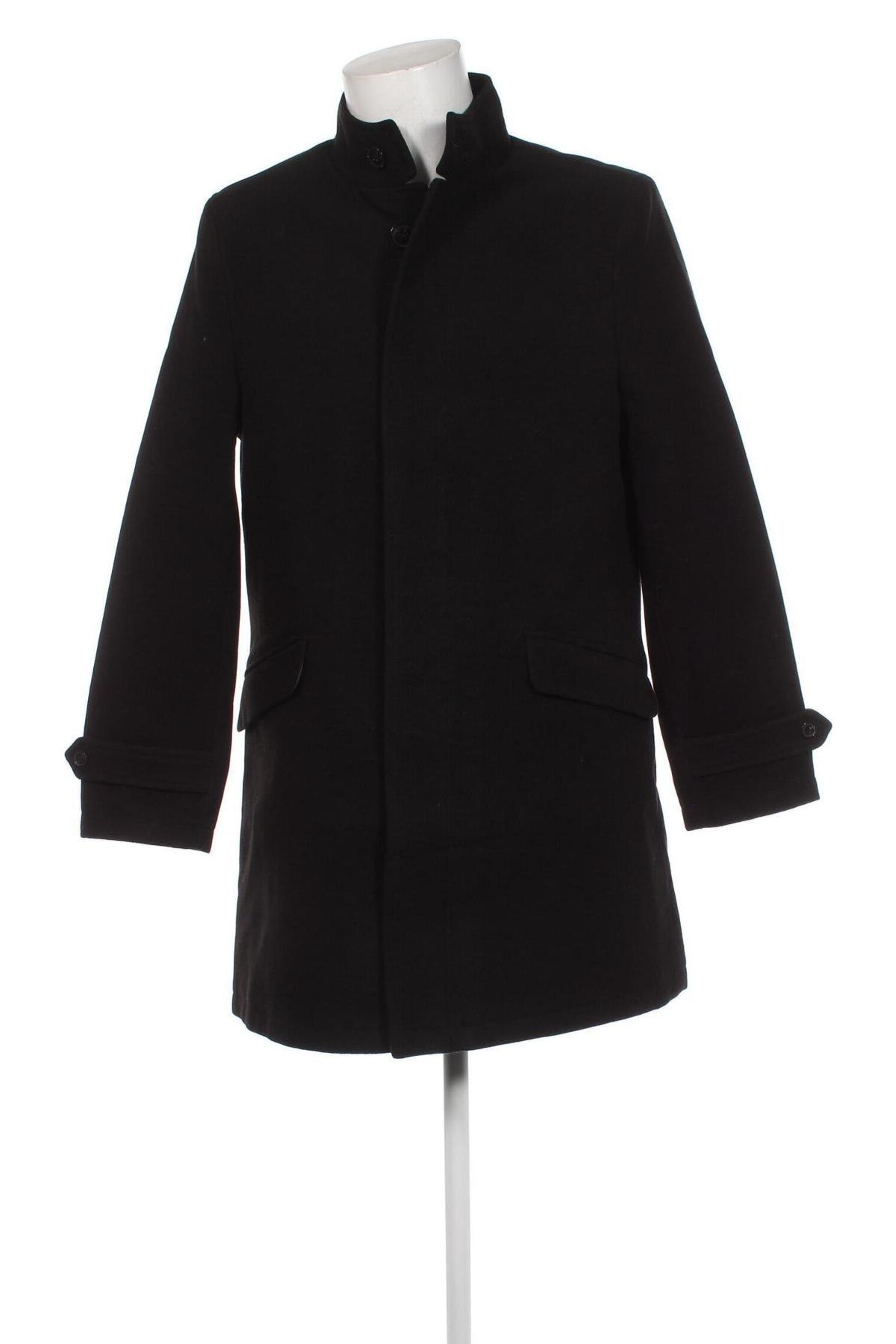 Ανδρικά παλτό Burton of London, Μέγεθος L, Χρώμα Μαύρο, Τιμή 41,57 €