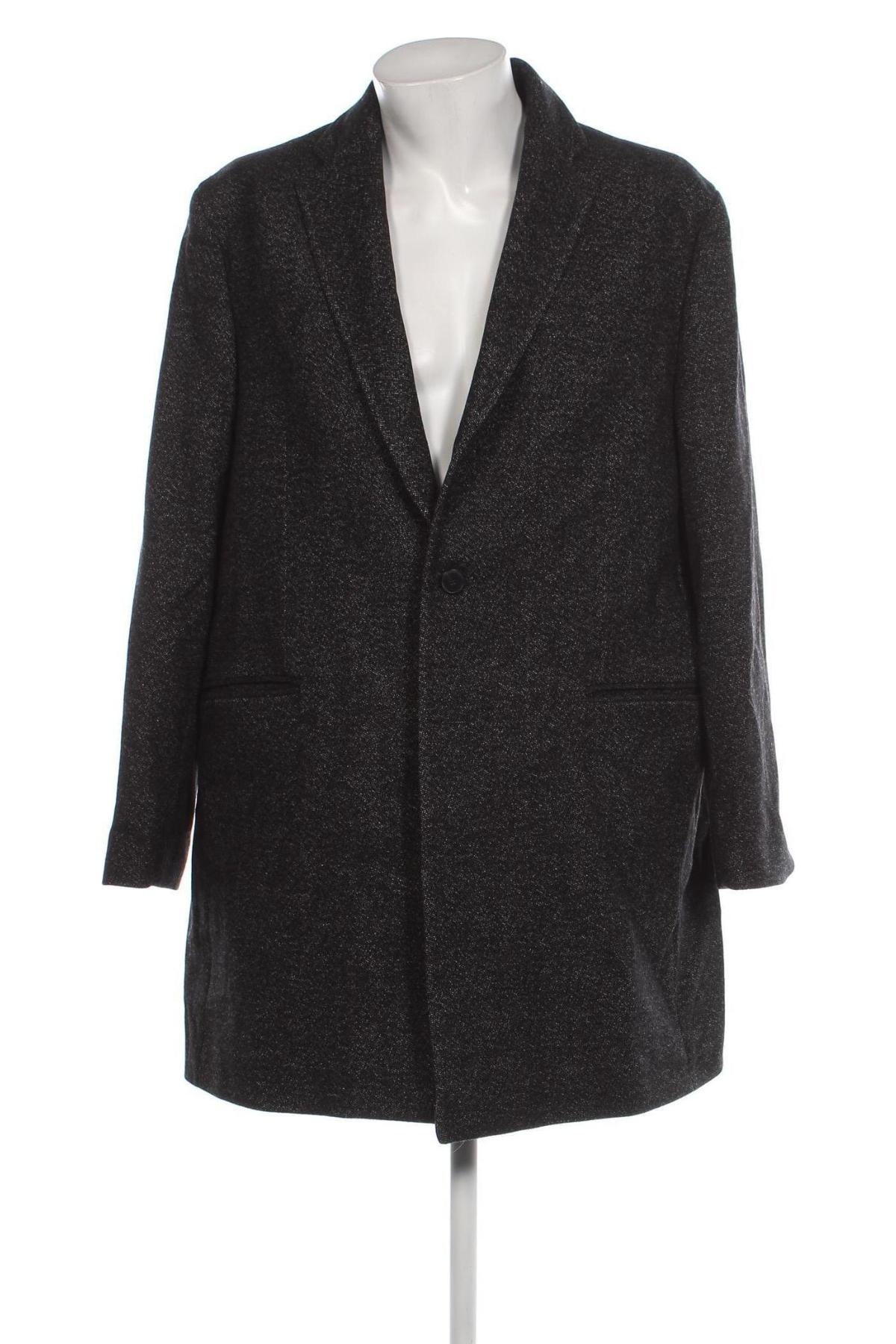 Мъжко палто Dressmann, Размер XXL, Цвят Черен, Цена 53,32 лв.