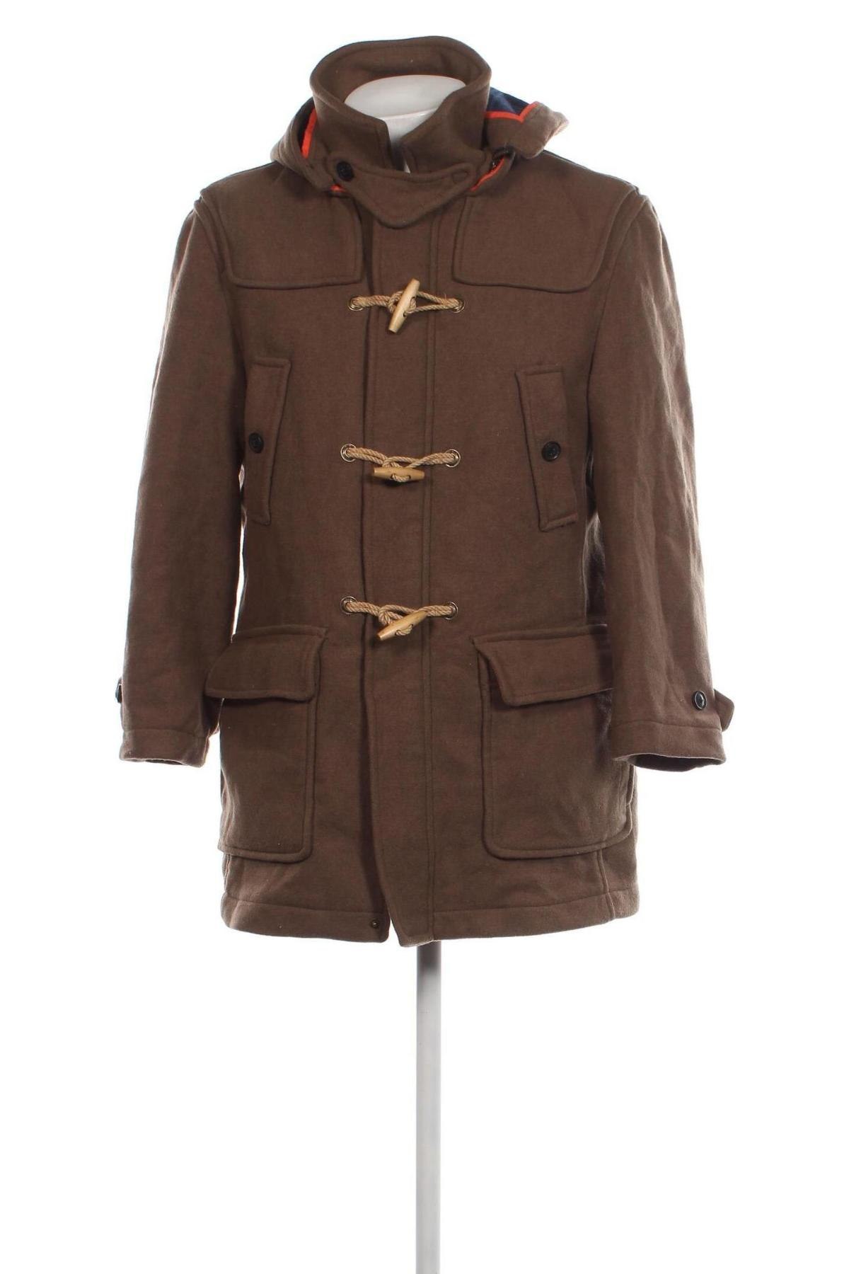 Мъжко палто Edc By Esprit, Размер L, Цвят Кафяв, Цена 55,18 лв.