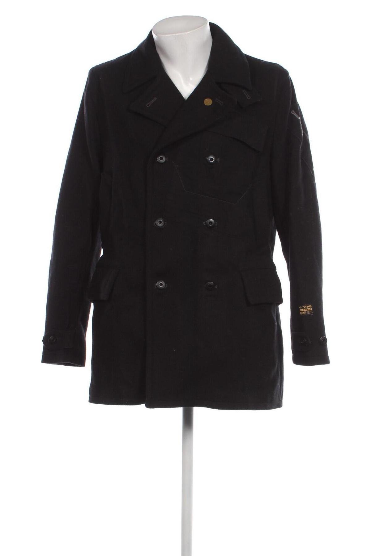 Ανδρικά παλτό G-Star Raw, Μέγεθος XL, Χρώμα Μαύρο, Τιμή 58,51 €