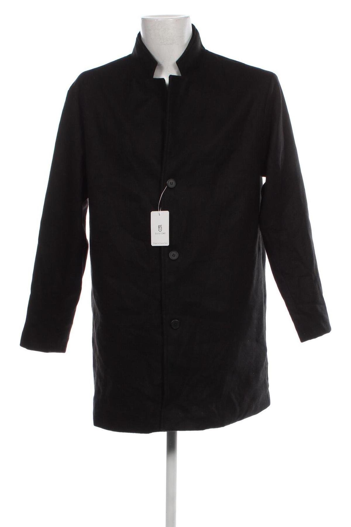 Мъжко палто Glestore, Размер XXL, Цвят Черен, Цена 95,76 лв.