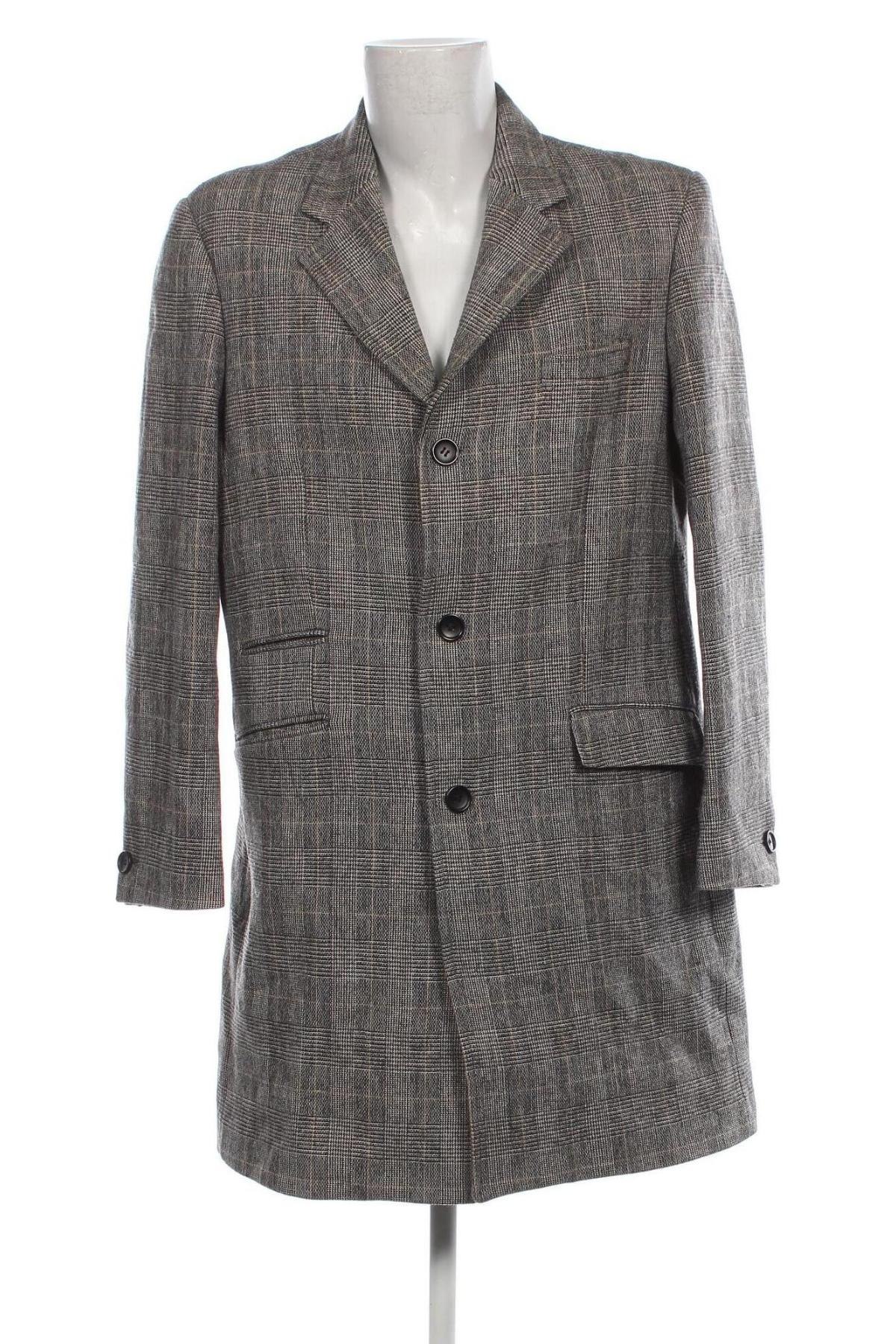 Мъжко палто H&M, Размер XL, Цвят Многоцветен, Цена 66,34 лв.