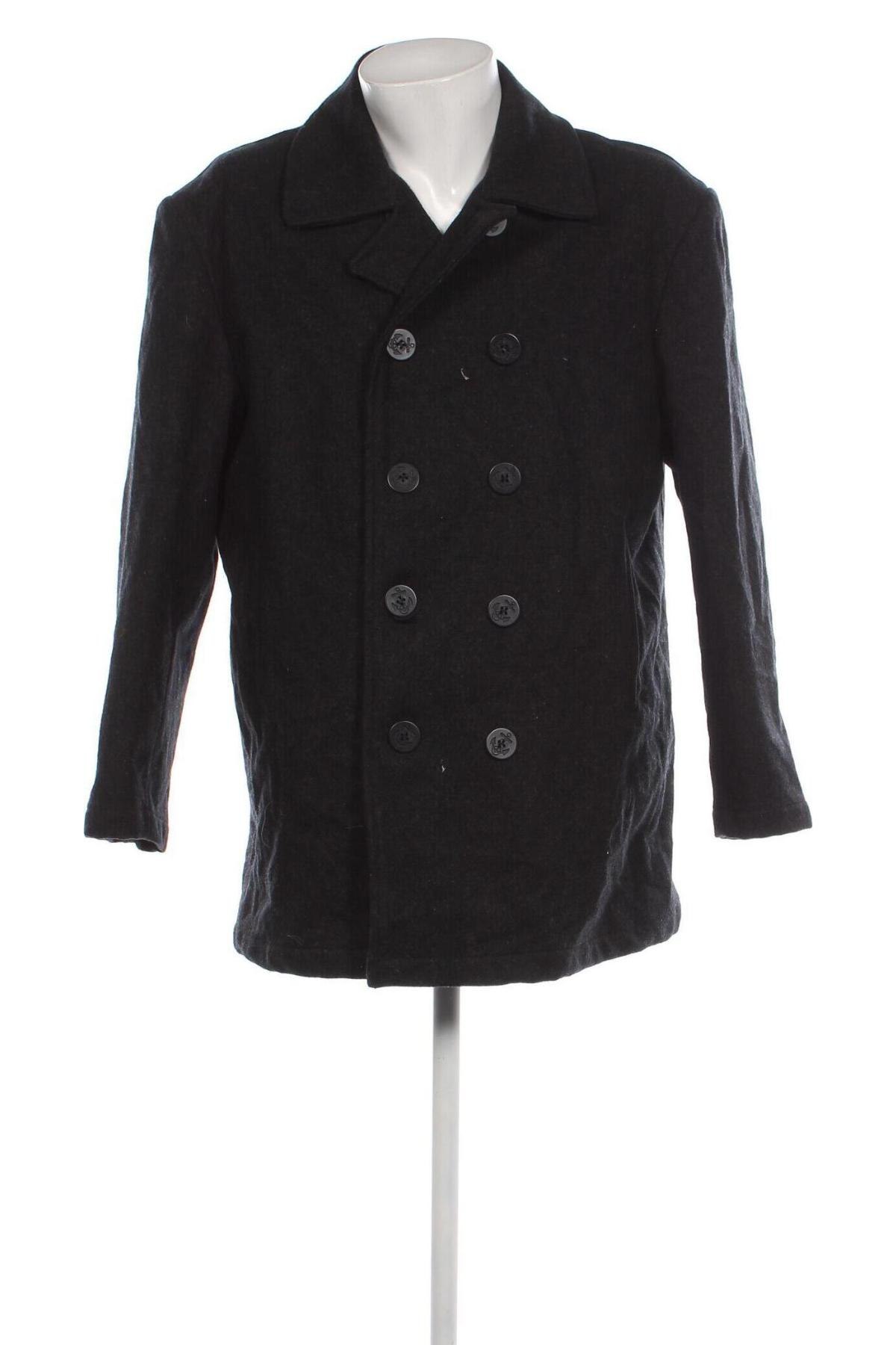 Pánsky kabát  H&M L.O.G.G., Veľkosť L, Farba Čierna, Cena  35,80 €