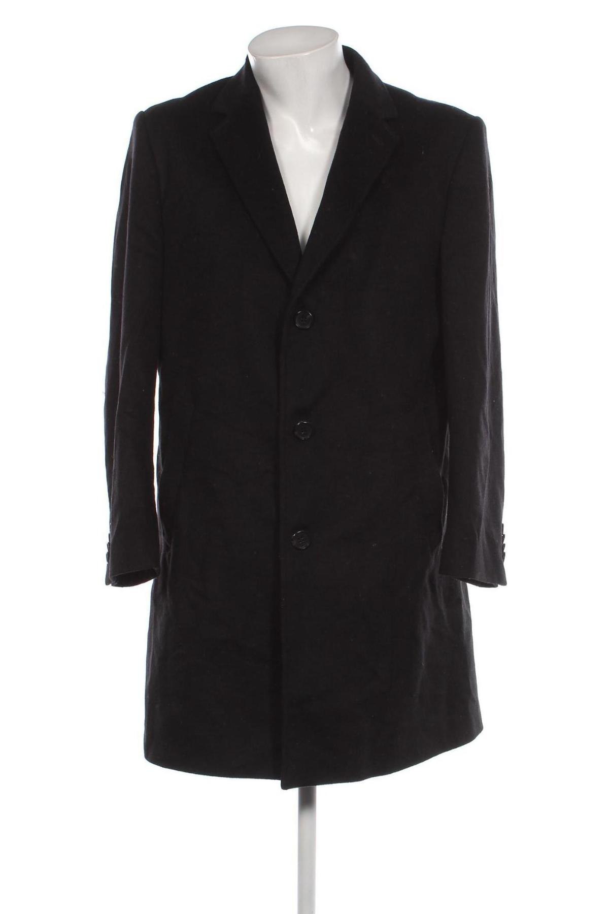 Мъжко палто Roy Robson, Размер L, Цвят Черен, Цена 72,60 лв.
