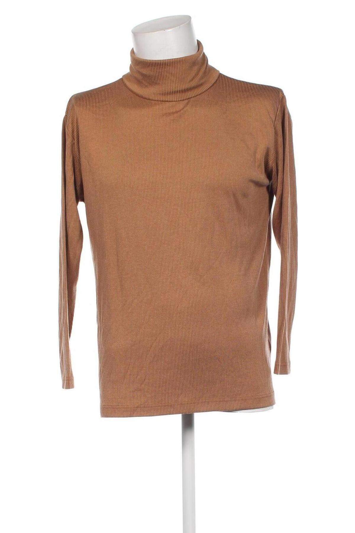 Herren Rollkragen, Größe L, Farbe Beige, Preis 7,27 €