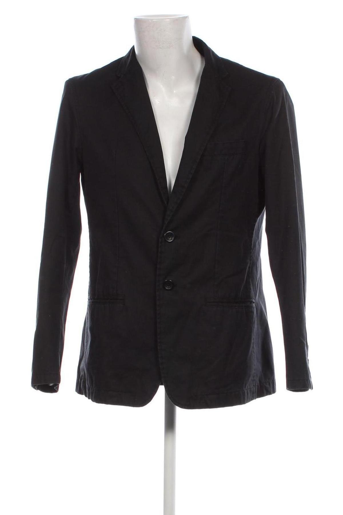 Ανδρικό σακάκι Esprit de Corp, Μέγεθος L, Χρώμα Μαύρο, Τιμή 7,79 €