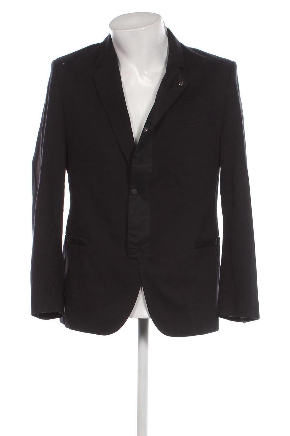 Ανδρικό σακάκι Hugo Boss, Μέγεθος L, Χρώμα Μαύρο, Τιμή 39,28 €