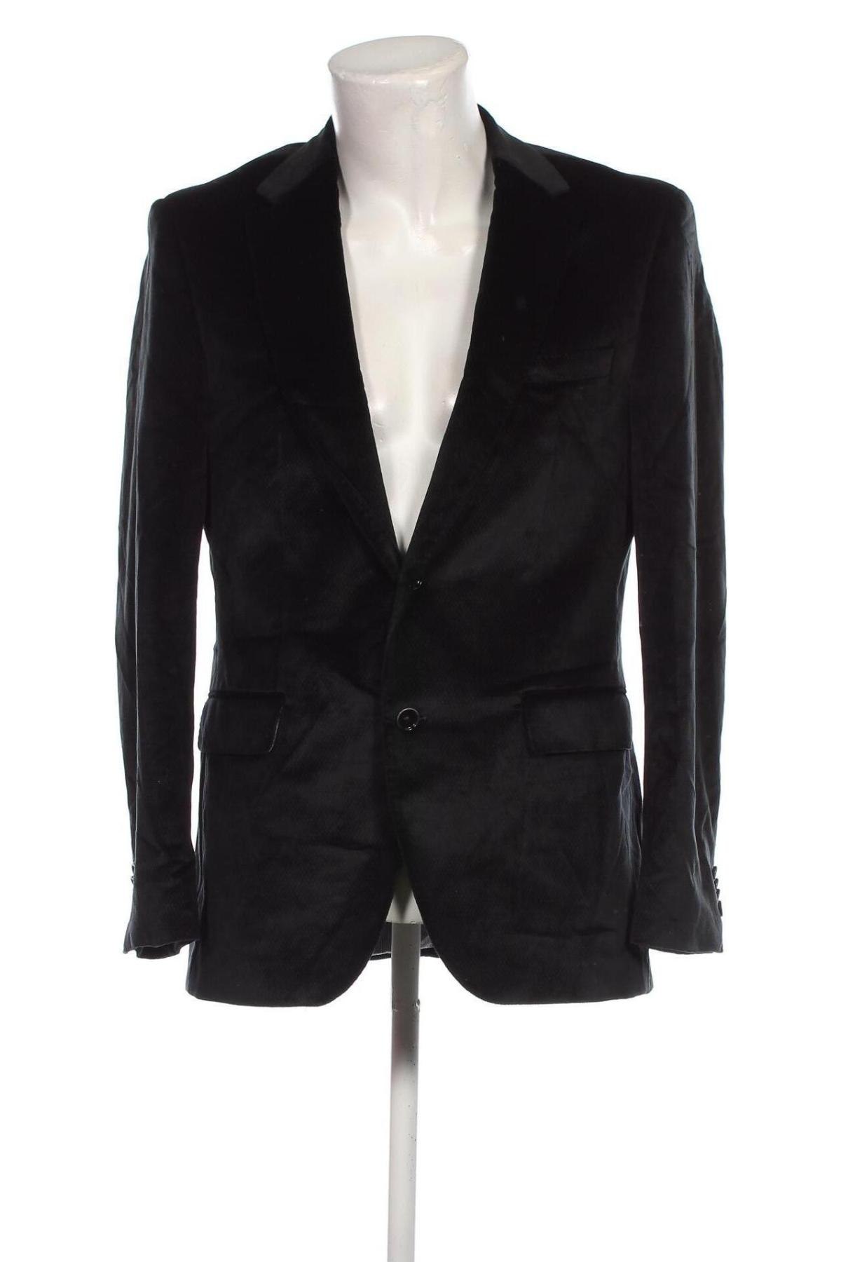 Ανδρικό σακάκι Hugo Boss, Μέγεθος L, Χρώμα Μαύρο, Τιμή 62,91 €