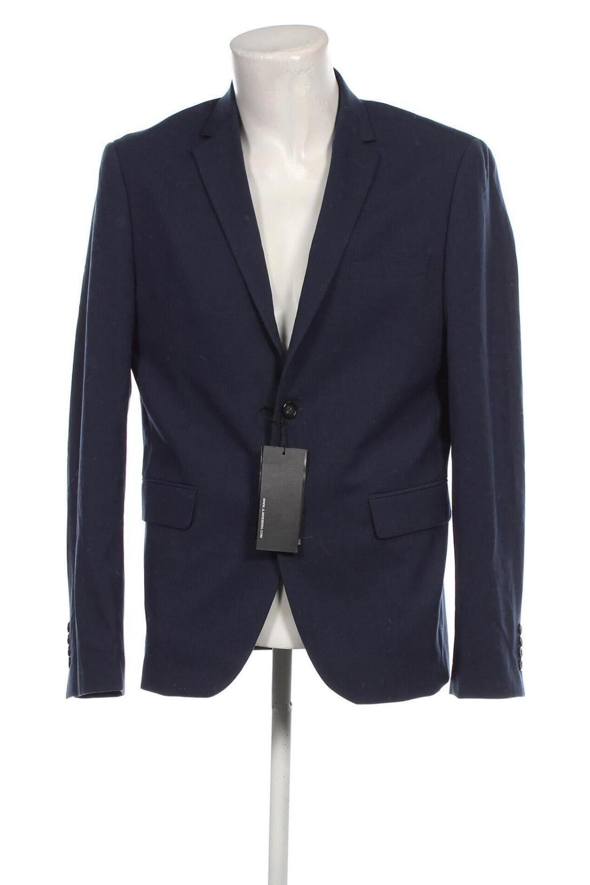 Ανδρικό σακάκι J.Lindeberg, Μέγεθος XL, Χρώμα Μπλέ, Τιμή 119,51 €