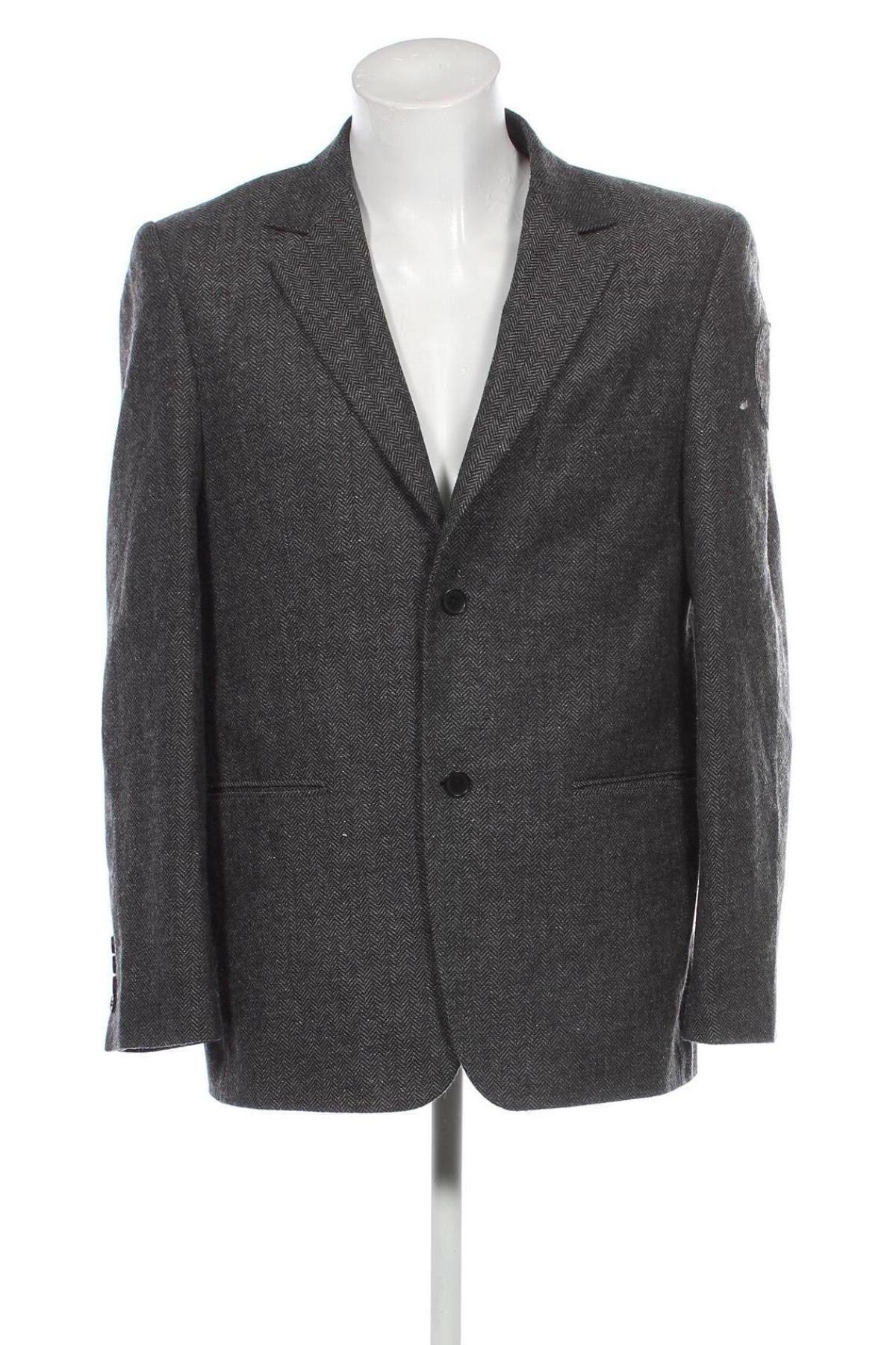 Ανδρικό σακάκι No Excess, Μέγεθος XL, Χρώμα Γκρί, Τιμή 9,65 €