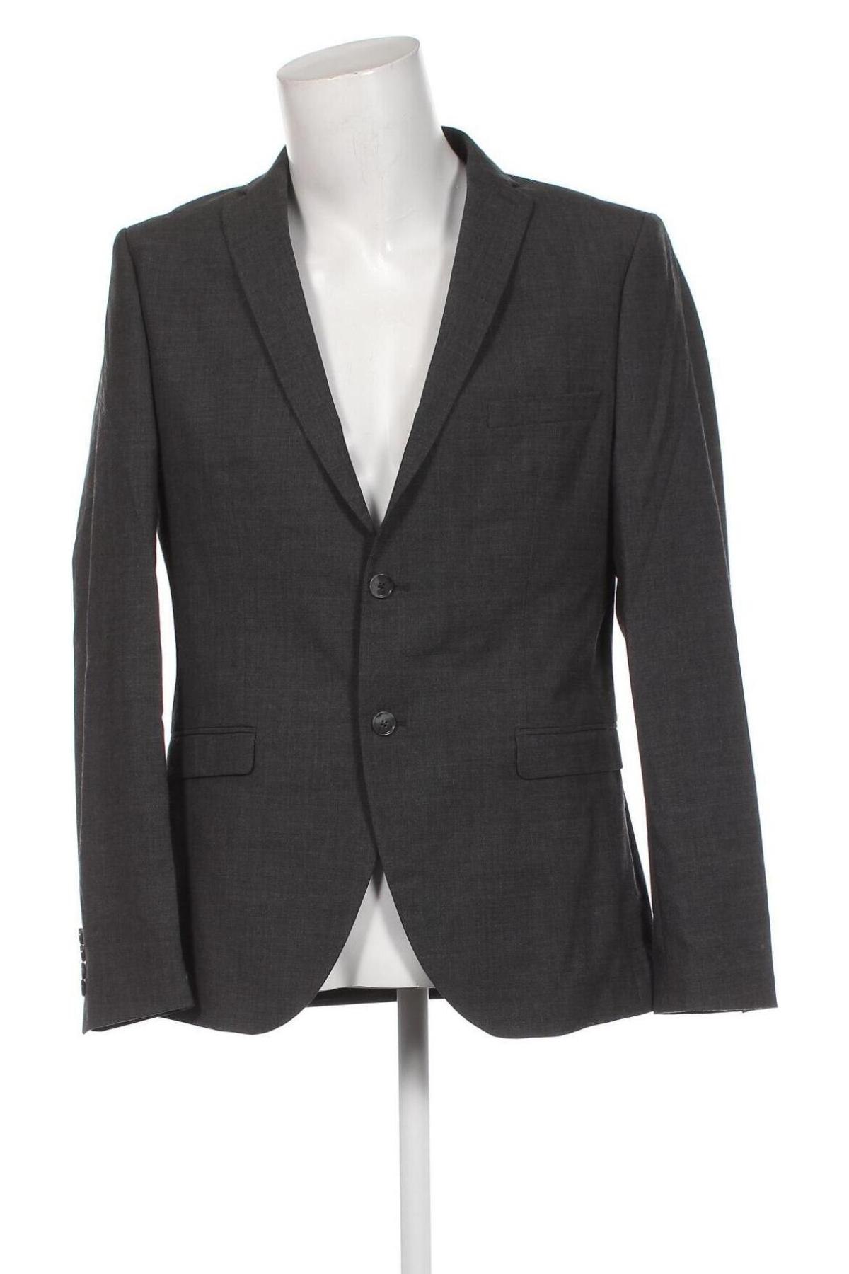 Ανδρικό σακάκι Selected Homme, Μέγεθος L, Χρώμα Γκρί, Τιμή 24,77 €