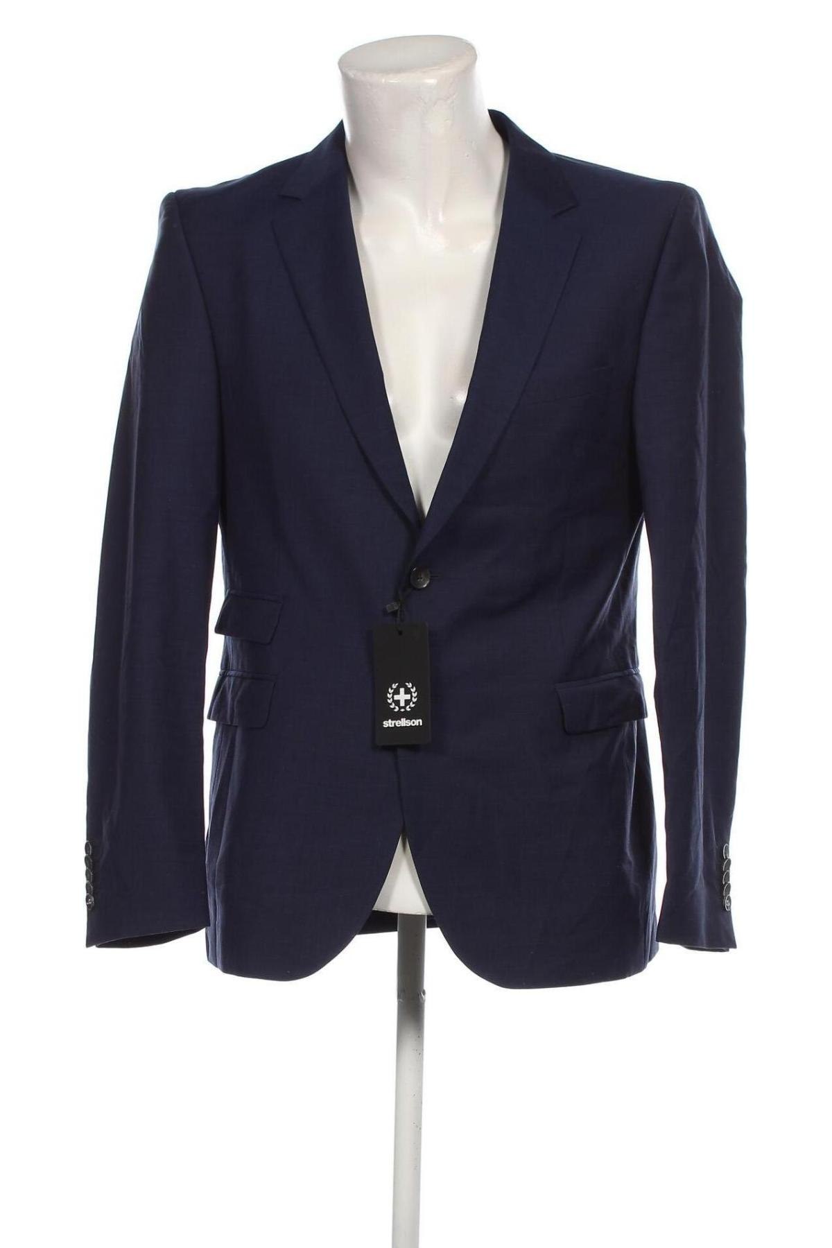 Herren Sakko Strellson, Größe L, Farbe Blau, Preis € 74,93