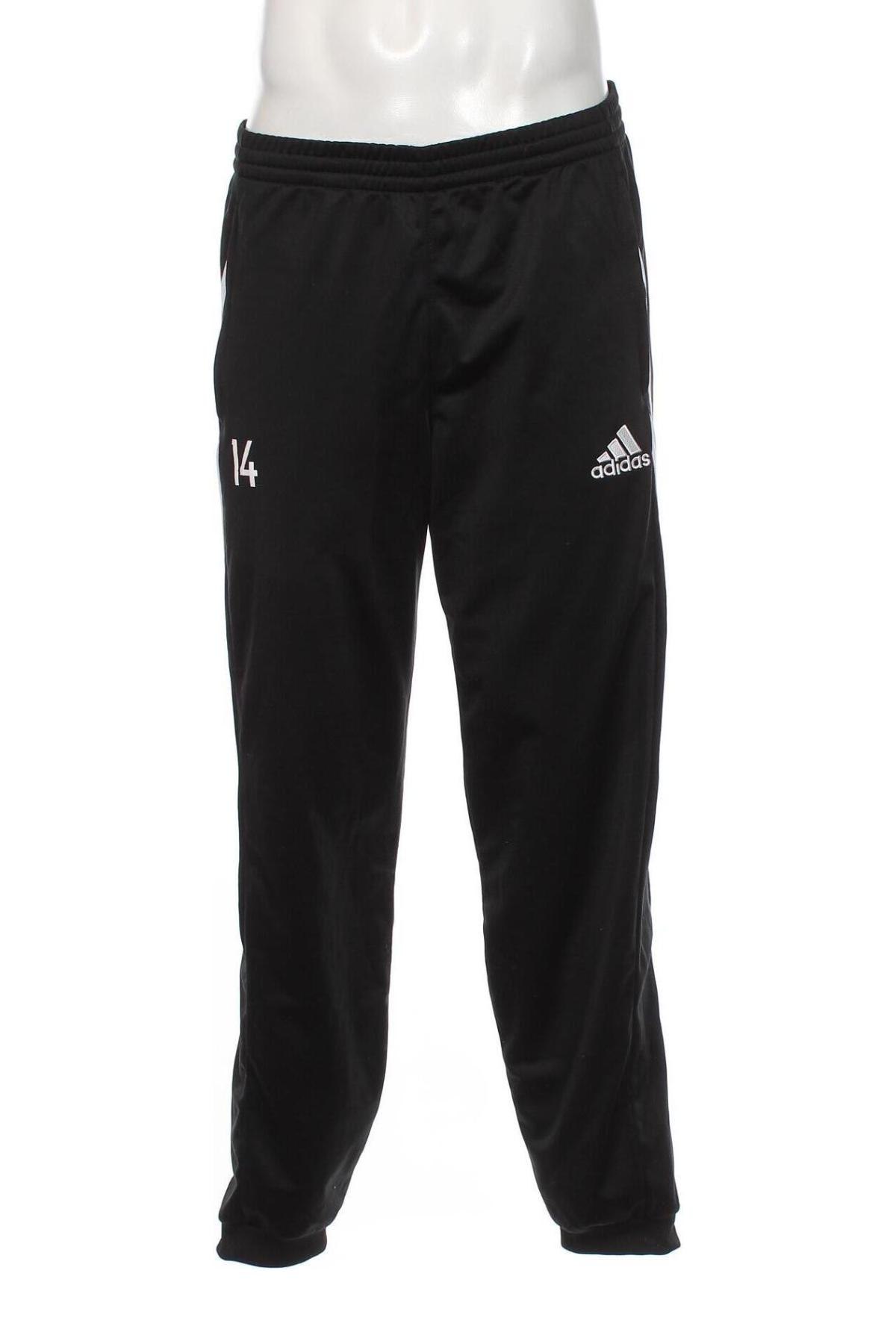 Pantaloni trening de bărbați Adidas, Mărime L, Culoare Negru, Preț 128,13 Lei