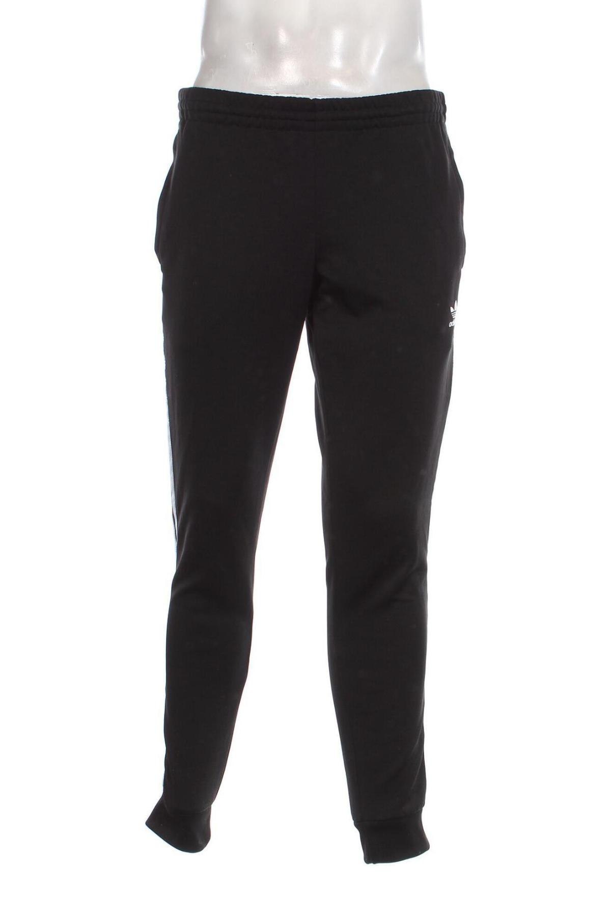 Pantaloni trening de bărbați Adidas Originals, Mărime M, Culoare Negru, Preț 134,87 Lei