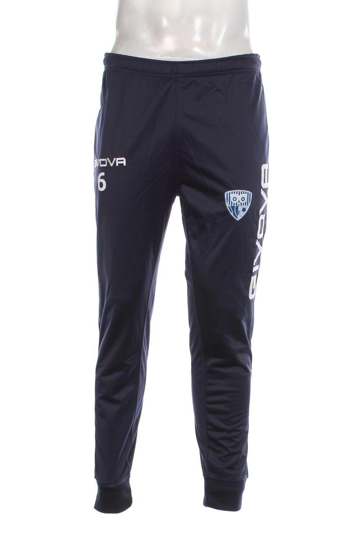 Herren Sporthose Givova, Größe M, Farbe Blau, Preis 20,18 €