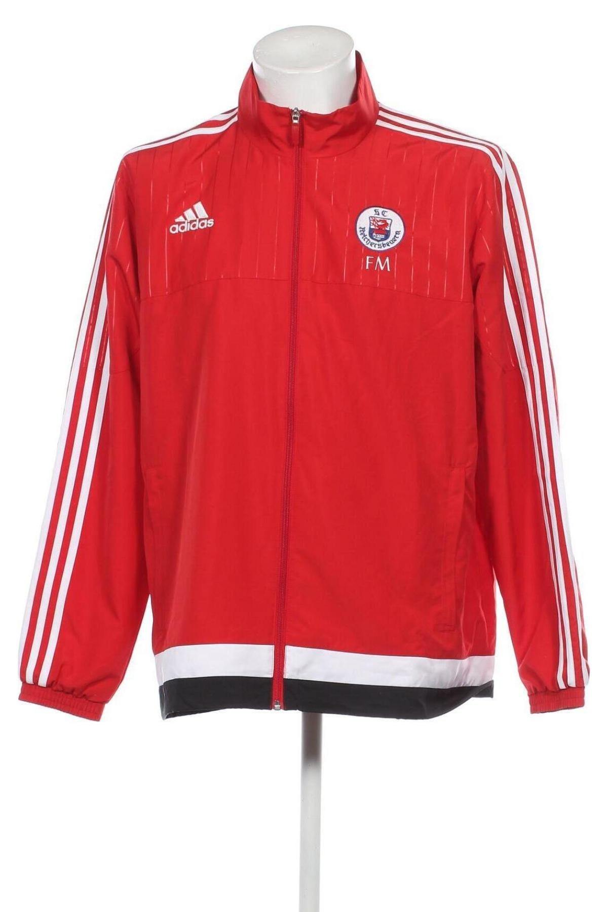 Męska bluza sportowa Adidas, Rozmiar XL, Kolor Czerwony, Cena 310,90 zł