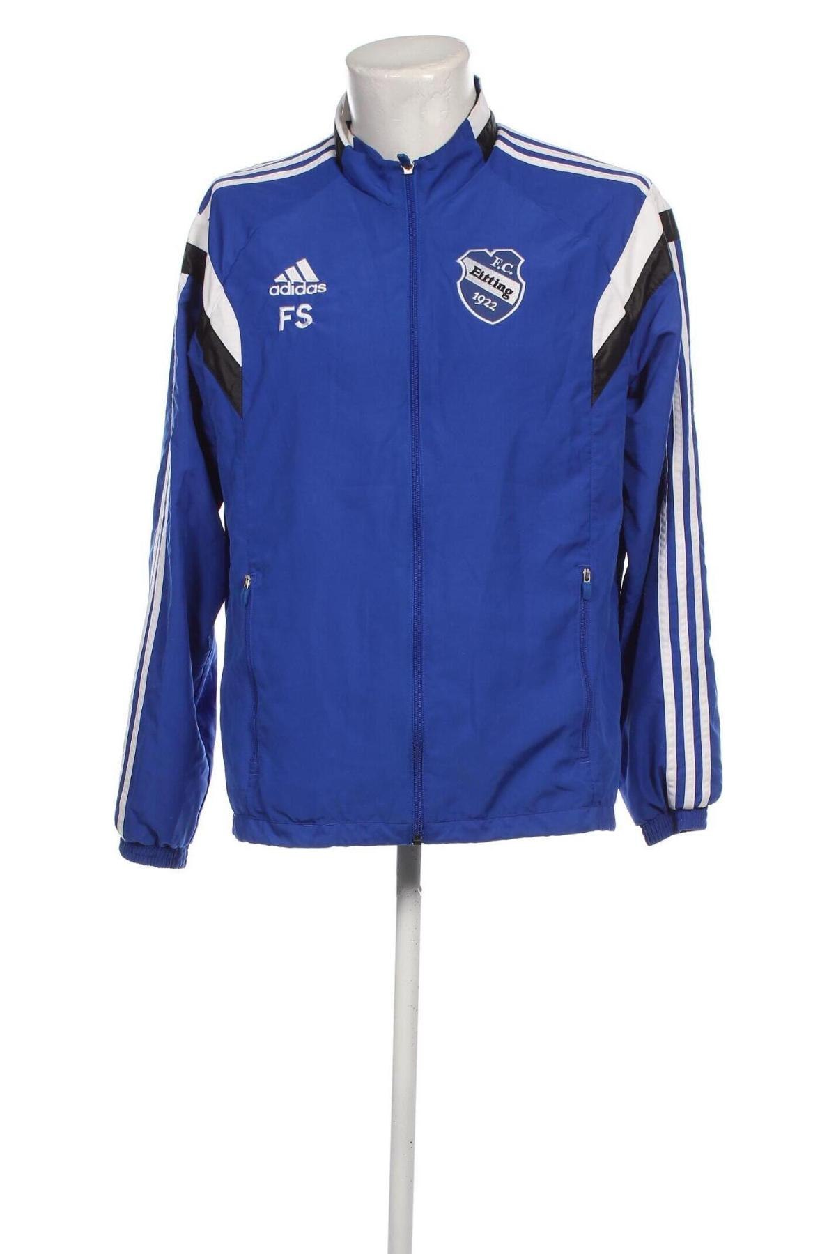 Pánský športový vrch Adidas, Veľkosť L, Farba Modrá, Cena  23,14 €