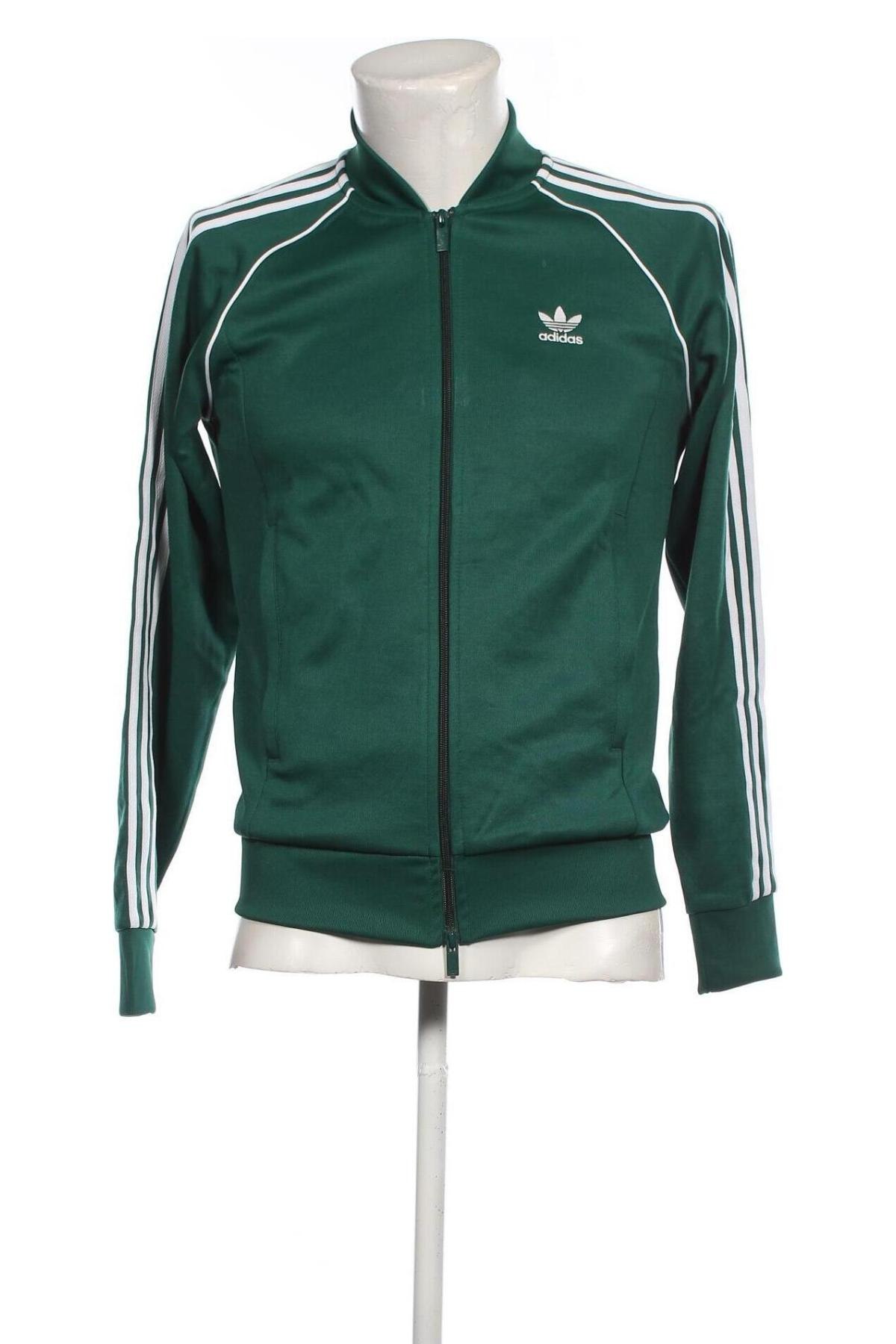 Bluză trening de bărbați Adidas Originals, Mărime S, Culoare Verde, Preț 230,92 Lei