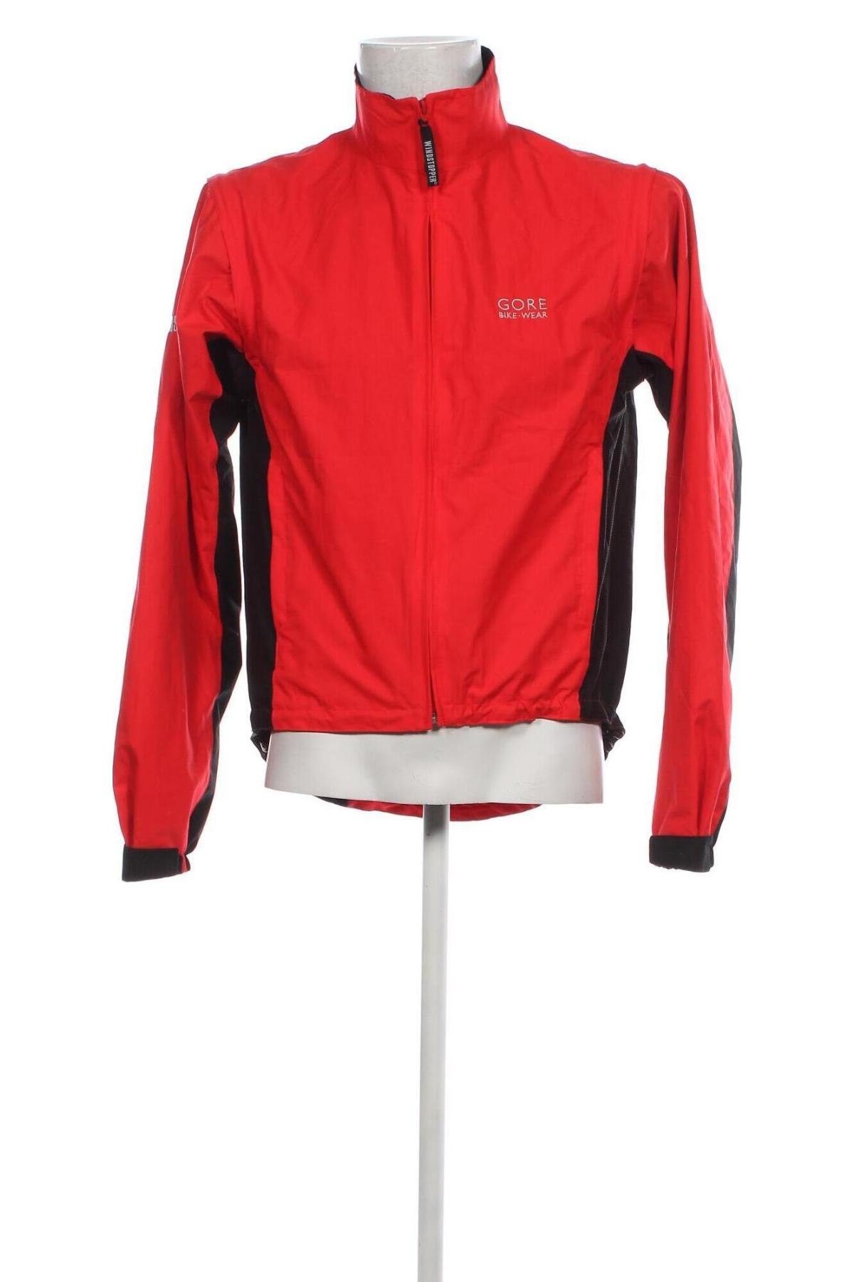 Herren Sportjacke Gore, Größe M, Farbe Rot, Preis € 21,99