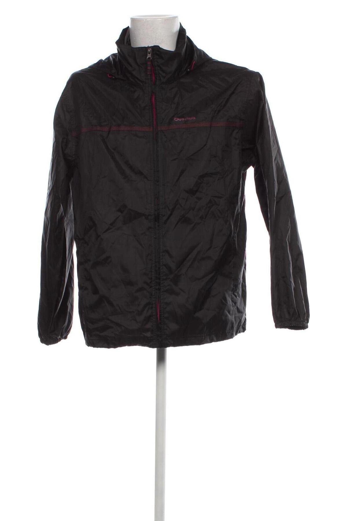 Pánska športová bunda  Quechua, Veľkosť L, Farba Čierna, Cena  26,82 €