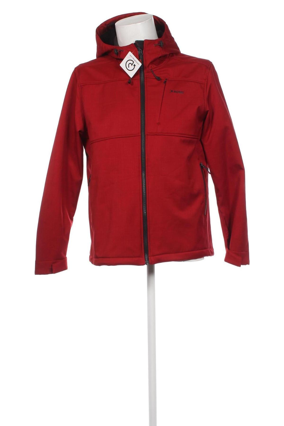 Herren Sportjacke Vittorio Rossi, Größe L, Farbe Rot, Preis 17,54 €