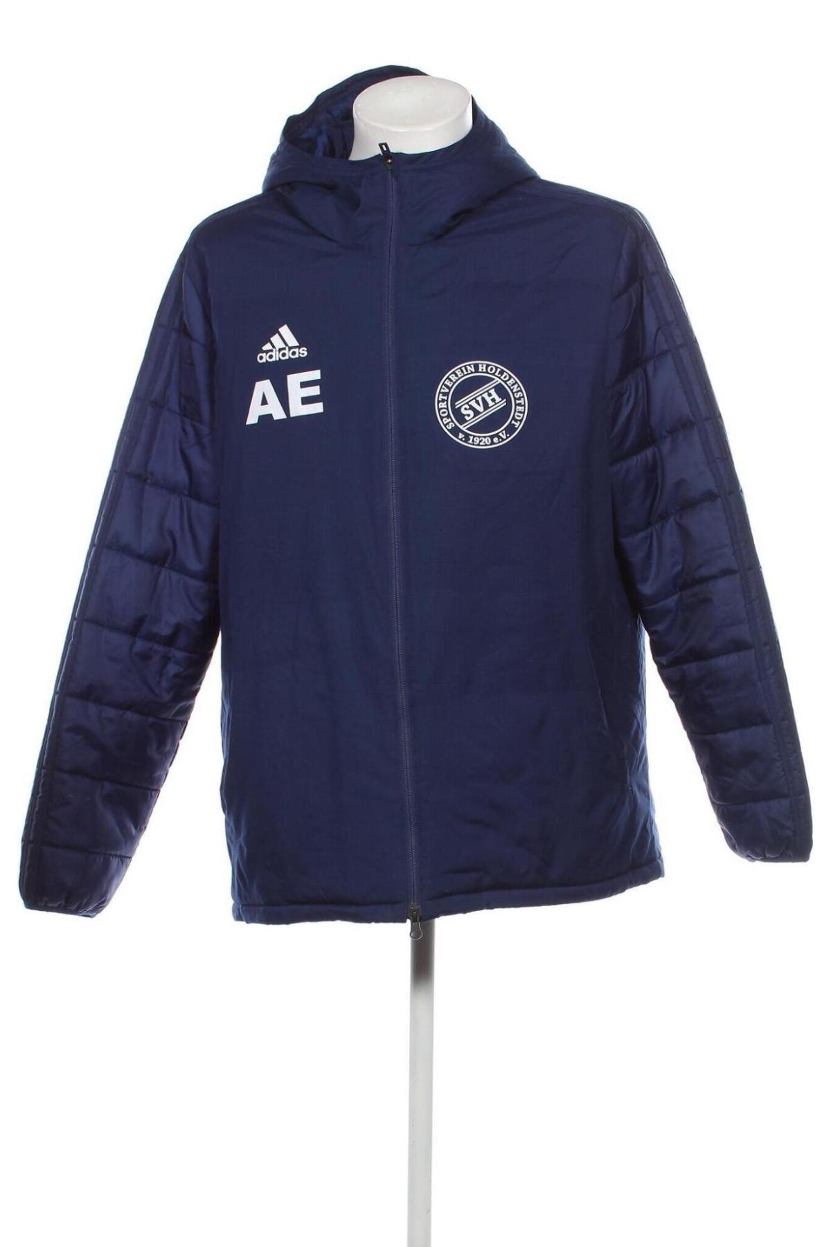 Herrenjacke Adidas, Größe XL, Farbe Blau, Preis 66,80 €