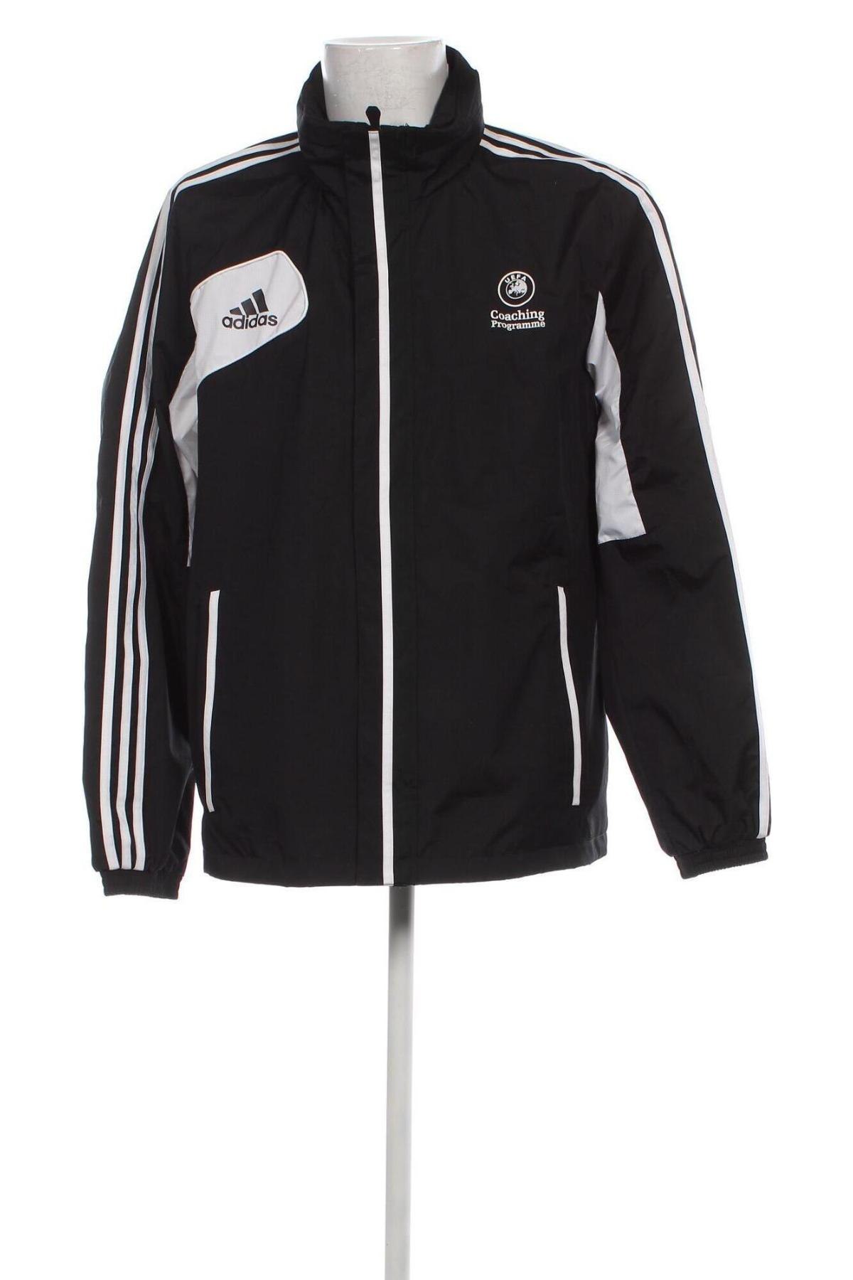 Herrenjacke Adidas, Größe L, Farbe Schwarz, Preis 20,04 €