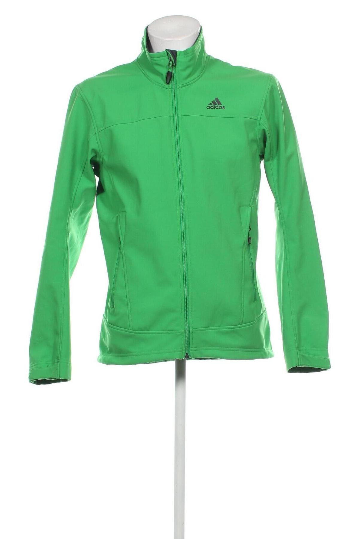 Herrenjacke Adidas, Größe L, Farbe Grün, Preis 54,28 €