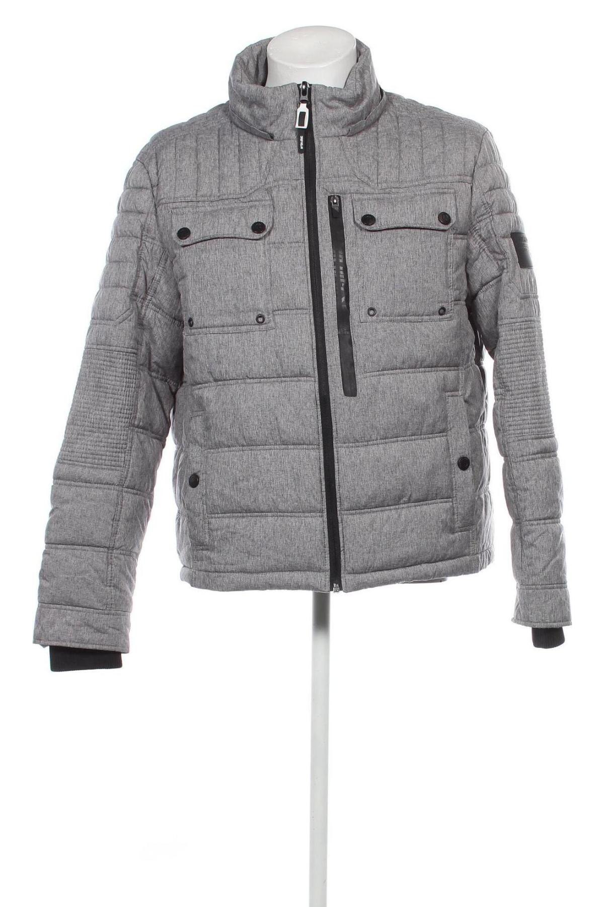 Herrenjacke Angelo Litrico, Größe M, Farbe Grau, Preis 18,37 €