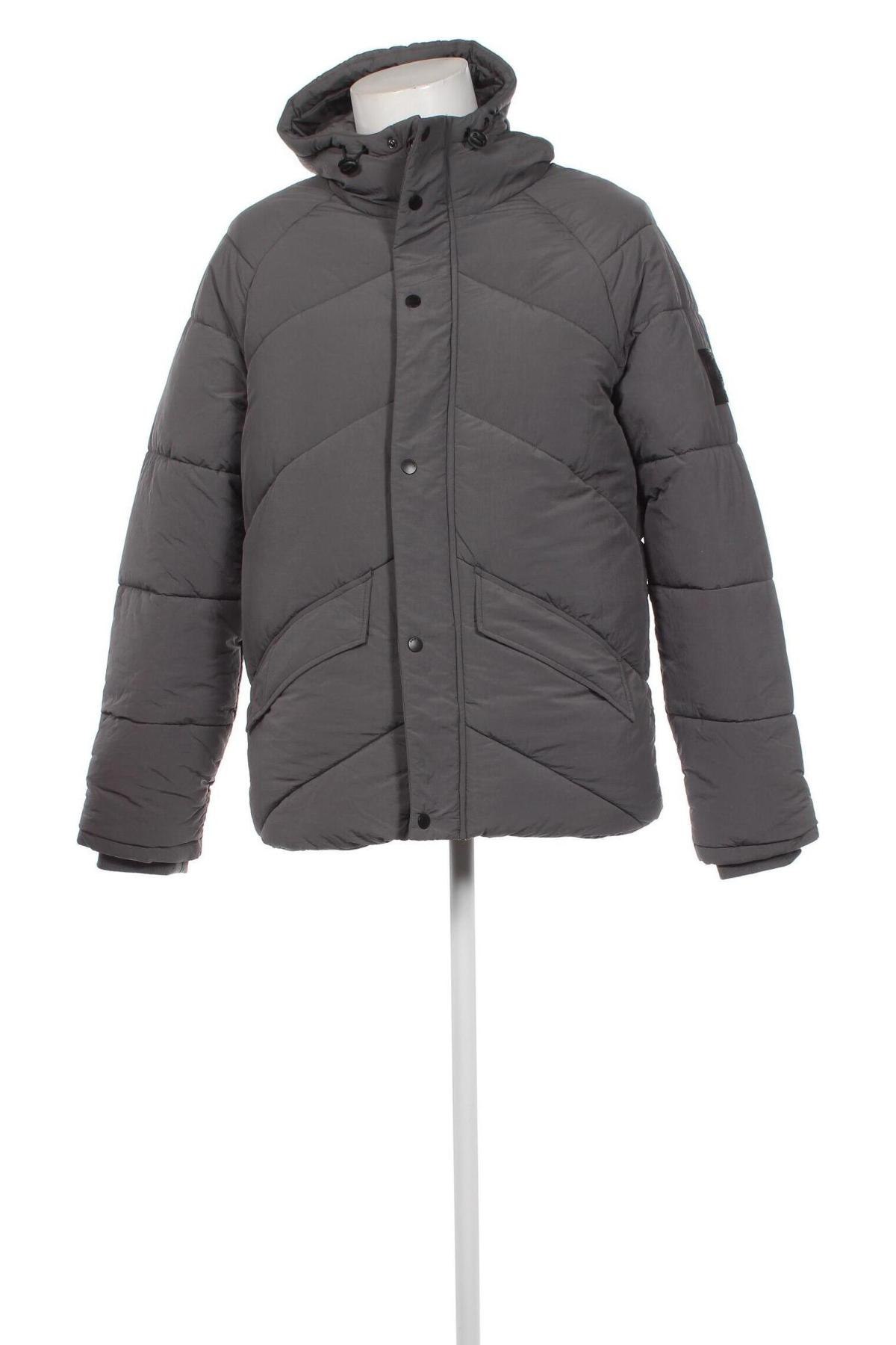 Herrenjacke Burton of London, Größe M, Farbe Grau, Preis € 65,13