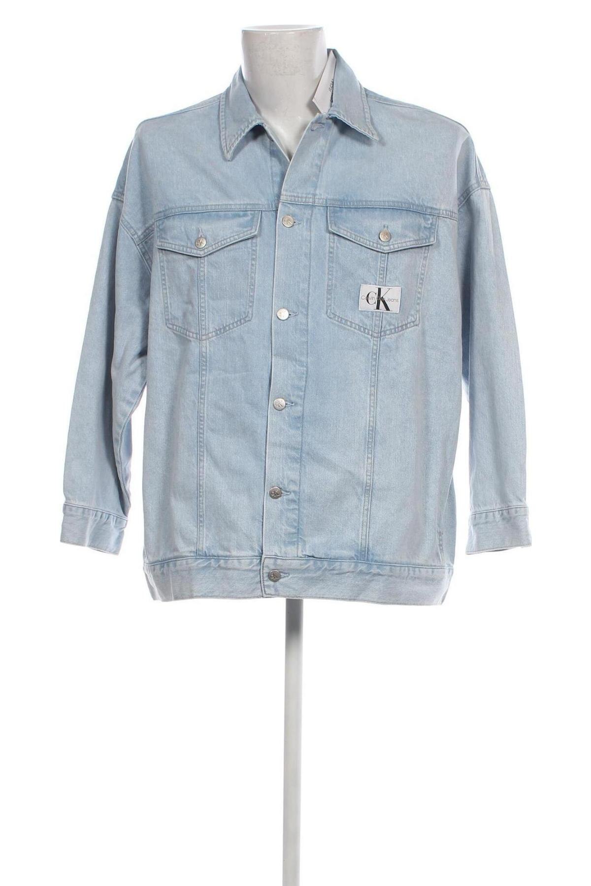 Herrenjacke Calvin Klein Jeans, Größe S, Farbe Blau, Preis € 41,86