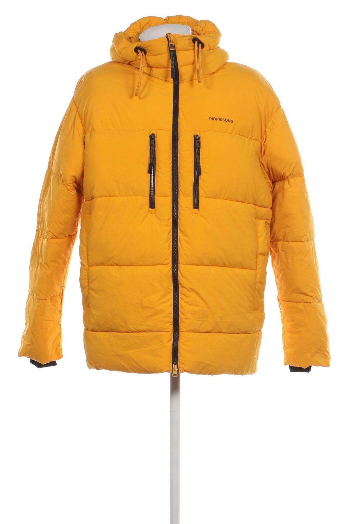Ανδρικό μπουφάν Didriksons, Μέγεθος XL, Χρώμα Κίτρινο, Τιμή 72,28 €