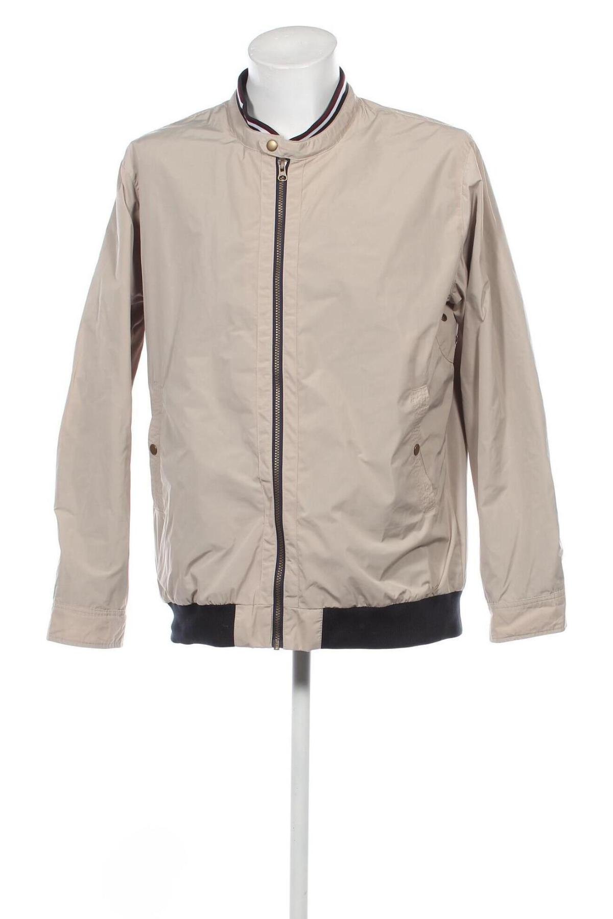 Herrenjacke Dressmann, Größe XXL, Farbe Beige, Preis 47,99 €