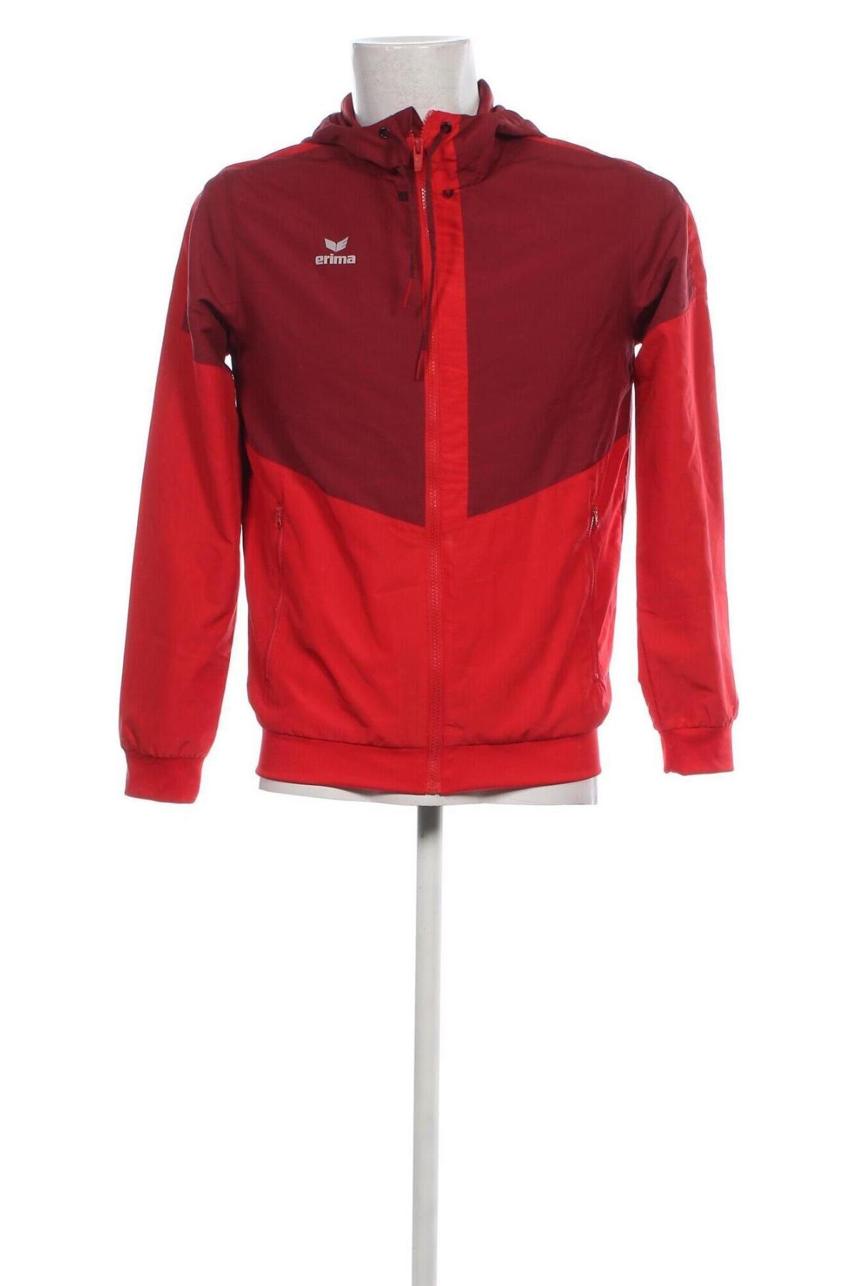 Herrenjacke Erima, Größe S, Farbe Rot, Preis 14,36 €