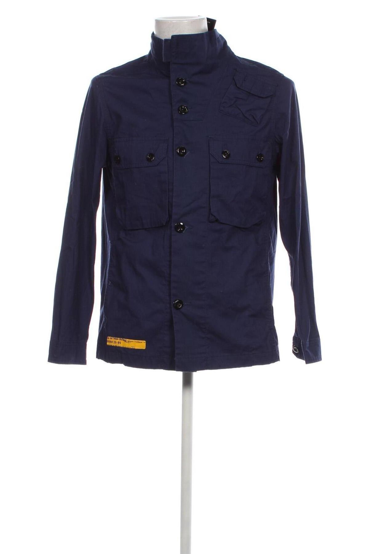 Herrenjacke G-Star Raw, Größe M, Farbe Blau, Preis € 83,07