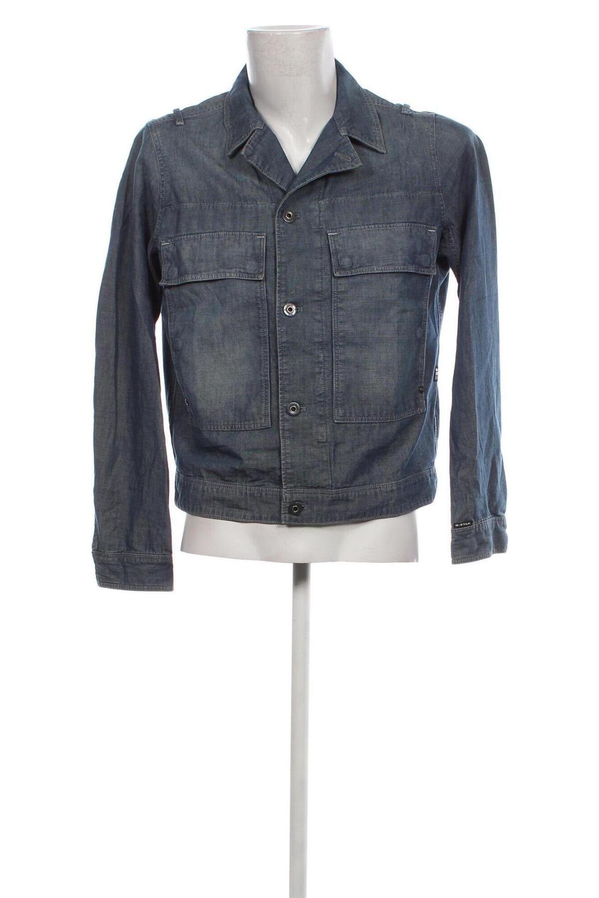 Herrenjacke G-Star Raw, Größe M, Farbe Blau, Preis € 75,52