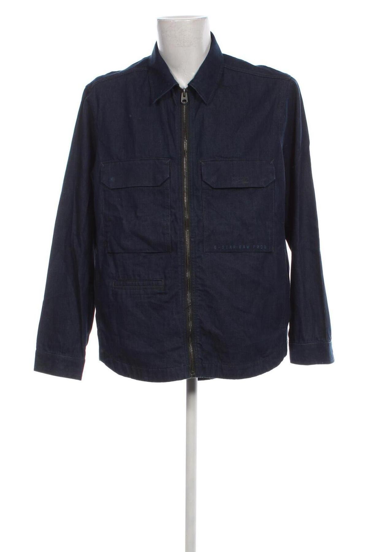 Herrenjacke G-Star Raw, Größe XL, Farbe Blau, Preis € 98,17