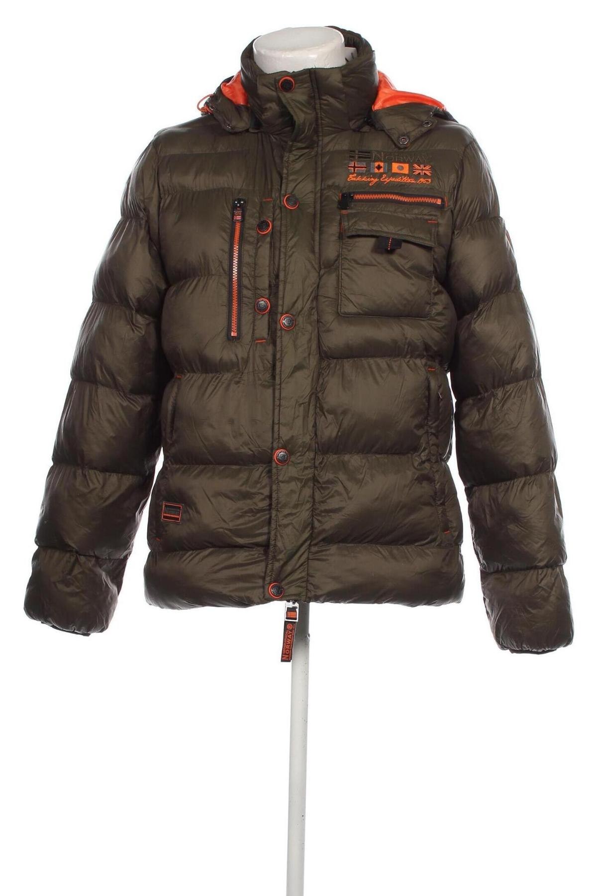 Herrenjacke Geographical Norway, Größe L, Farbe Grün, Preis 105,29 €