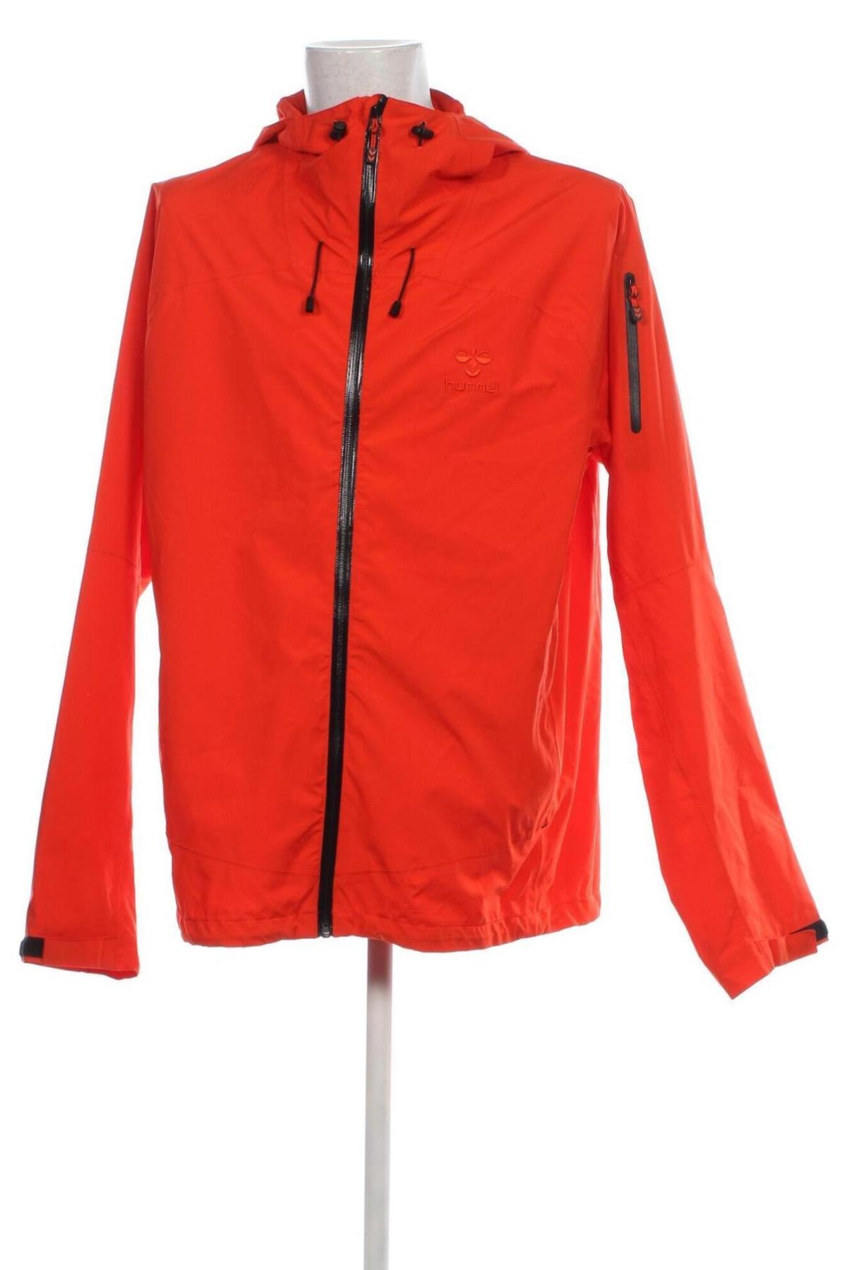 Herrenjacke Hummel, Größe 3XL, Farbe Orange, Preis 24,25 €