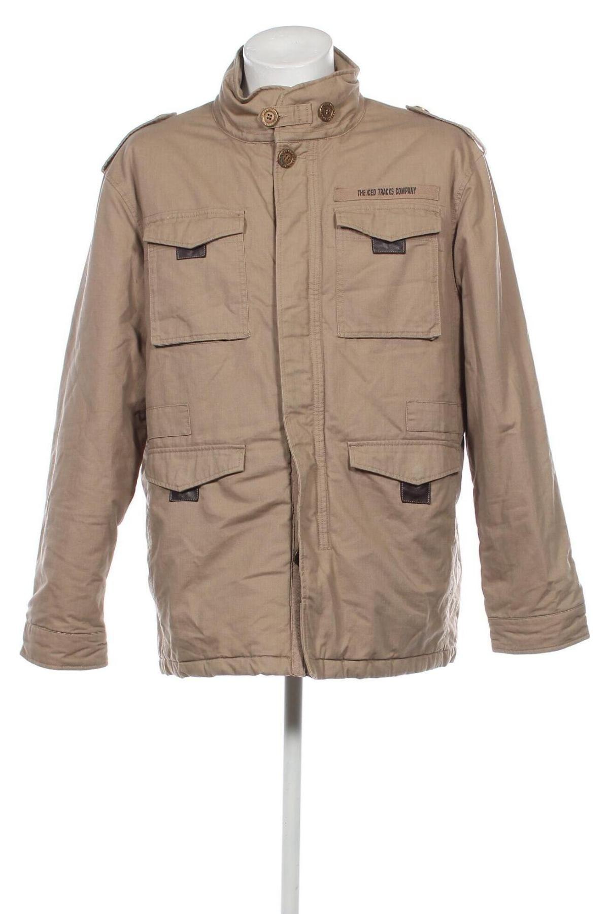 Herrenjacke Identic, Größe XXL, Farbe Beige, Preis 26,23 €