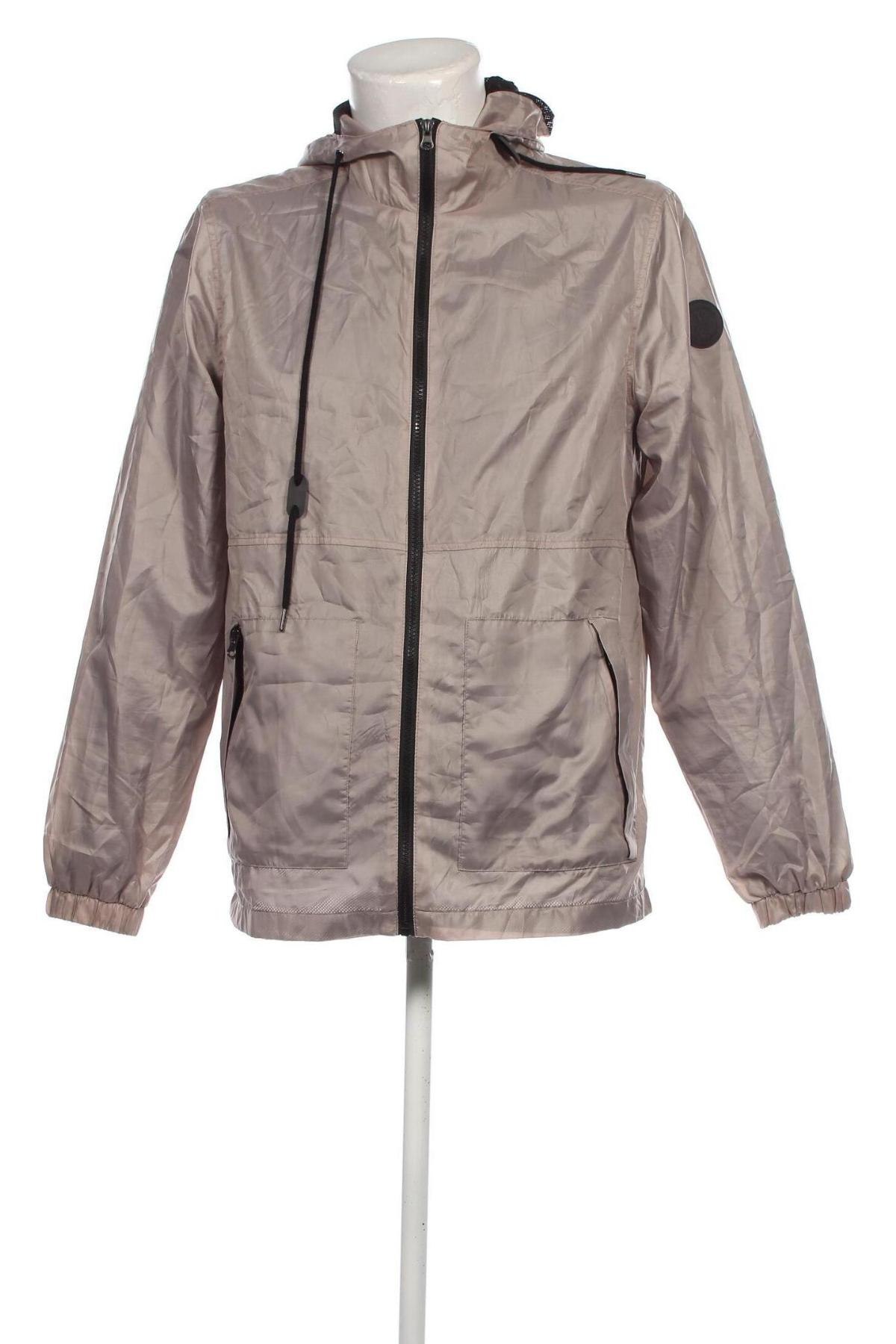 Herrenjacke Identic, Größe M, Farbe Beige, Preis € 16,70