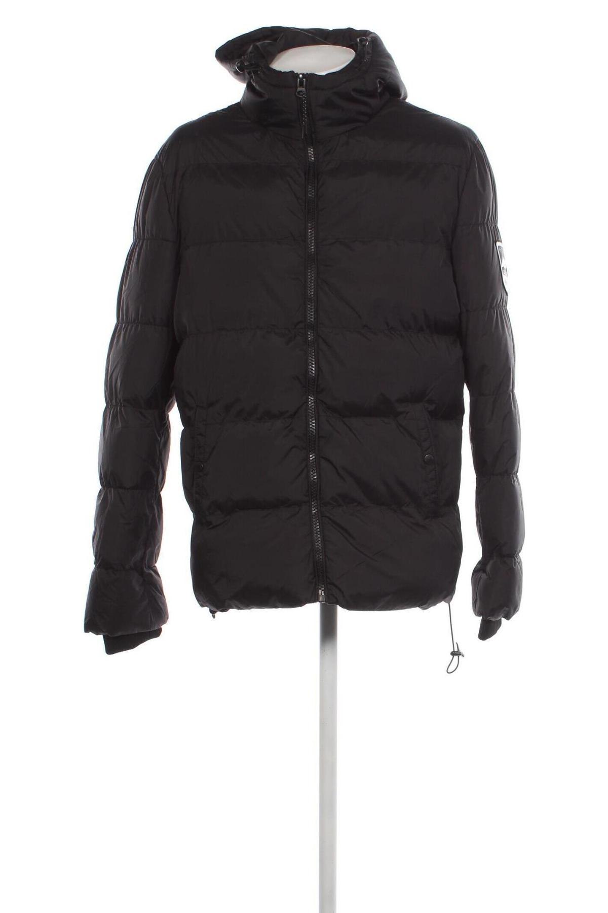 Ανδρικό μπουφάν Indigo, Μέγεθος XL, Χρώμα Μαύρο, Τιμή 28,28 €