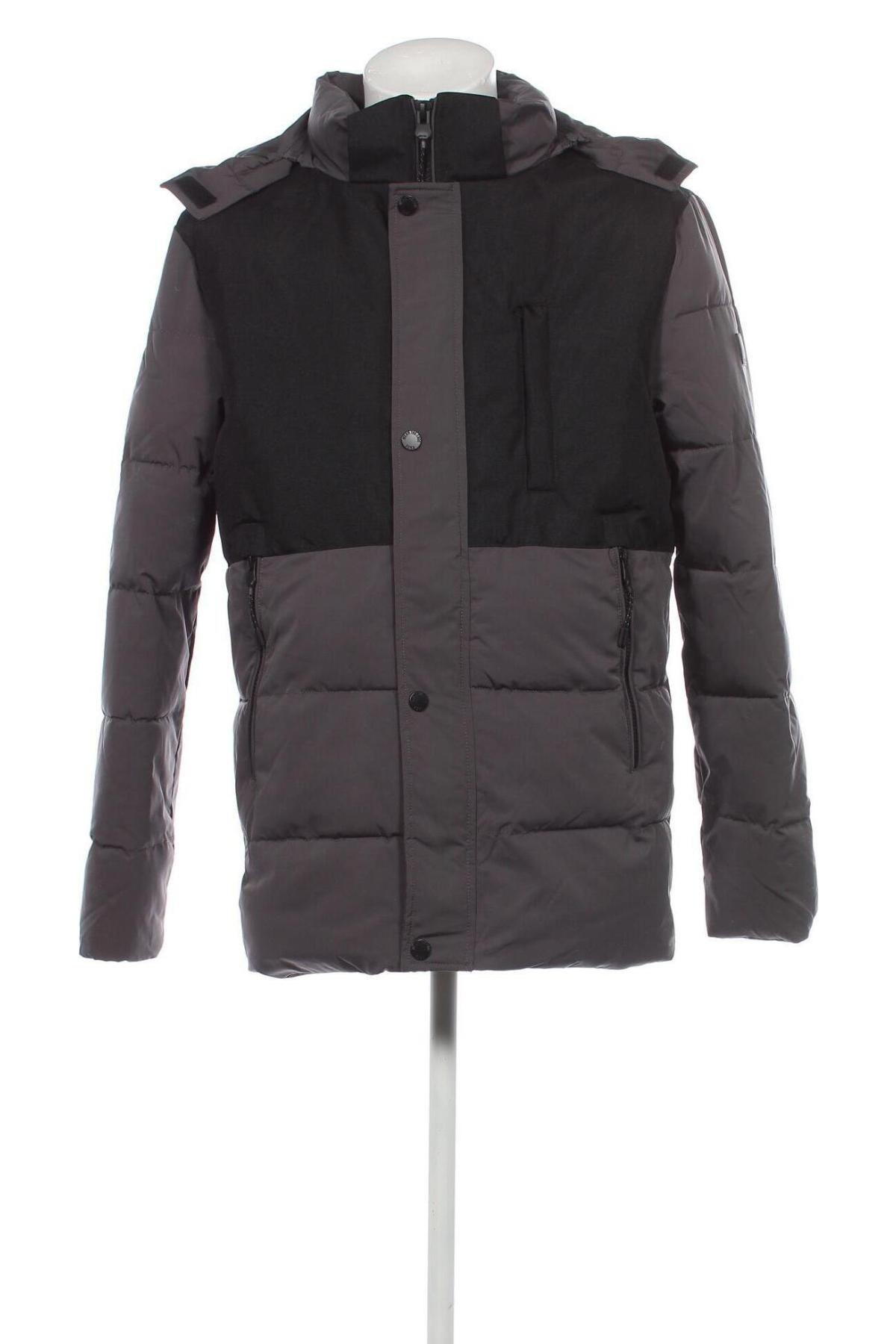 Herrenjacke Indigo, Größe L, Farbe Grau, Preis 28,28 €