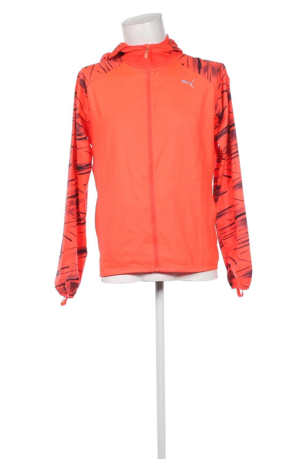 Herrenjacke PUMA, Größe M, Farbe Orange, Preis 23,73 €